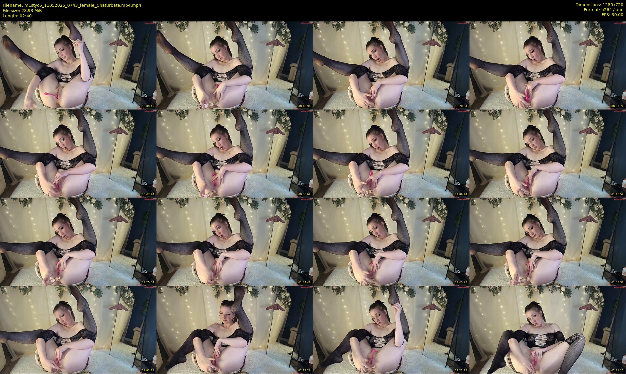 m1styc6 — 3 minute Chaturbate female cam show recording, 720p, May 11, 2025