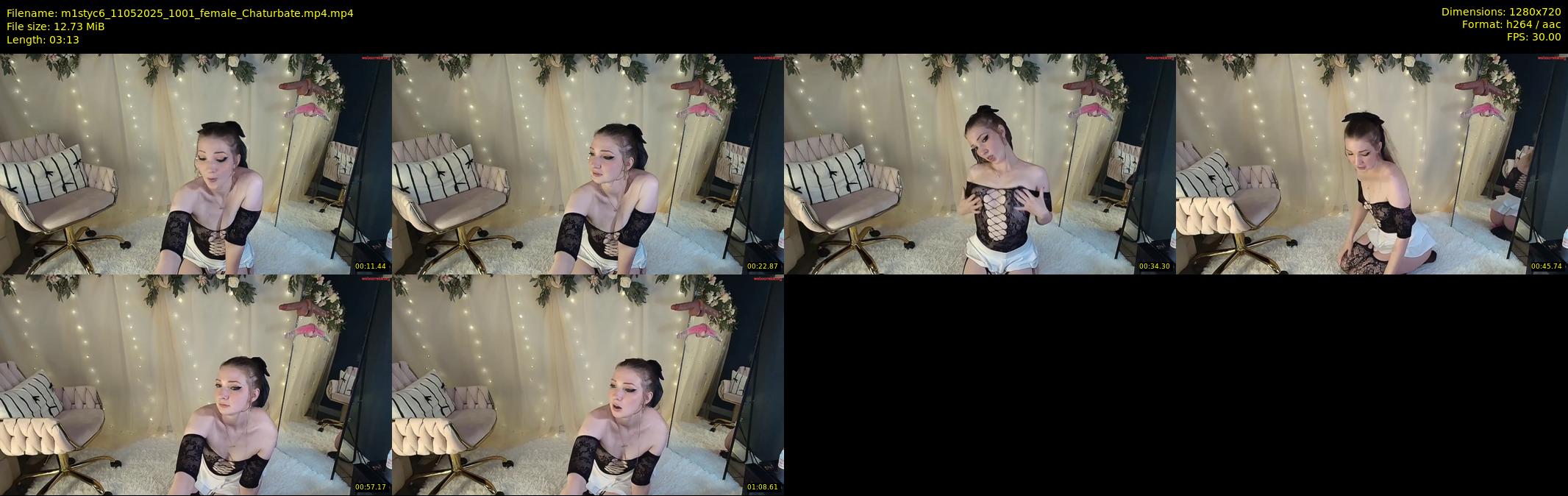 m1styc6 — 4 minute Chaturbate female cam show recording, 720p, May 11, 2025