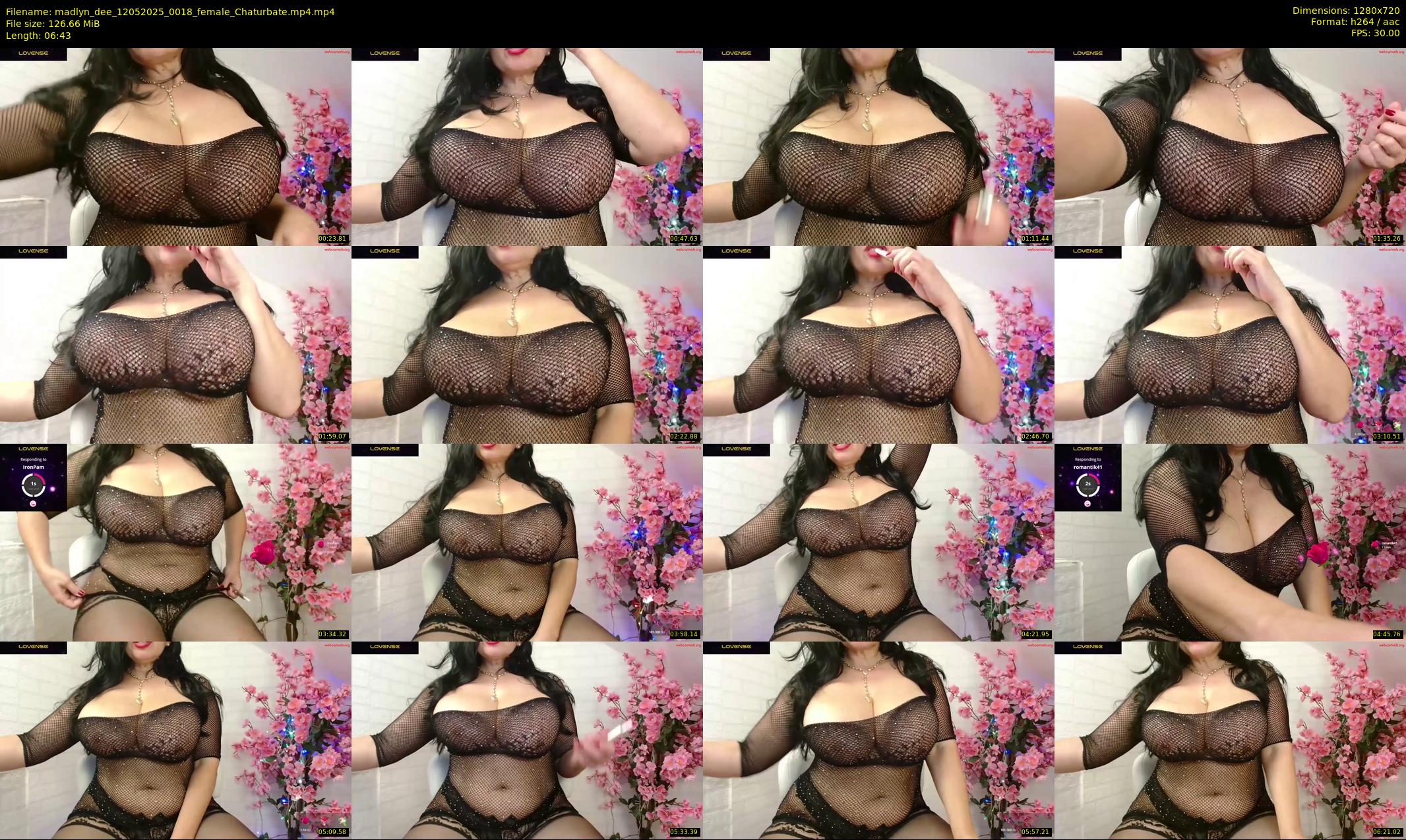 madlyn_dee — 7 minute Chaturbate female cam show recording, 720p, May 12, 2025
