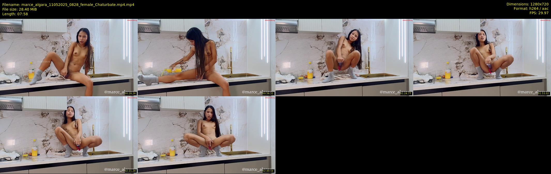 marce_algara — 8 minute Chaturbate female cam show recording, 720p, May 11, 2025