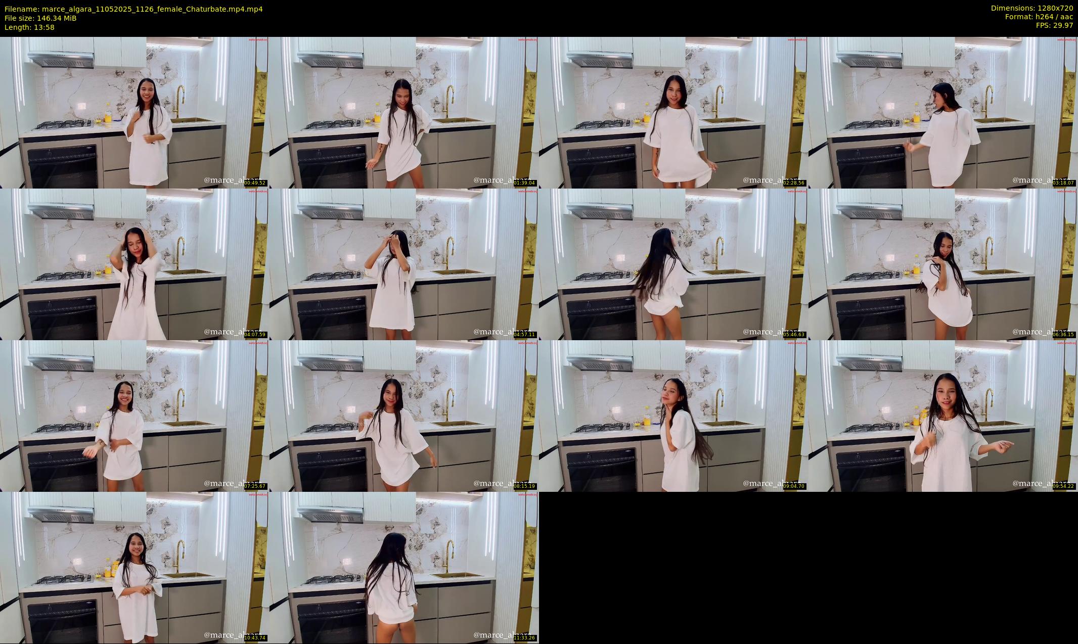 marce_algara — 14 minute Chaturbate female cam show recording, 720p, May 11, 2025