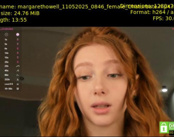 margarethowell — 14 minute Chaturbate female cam show recording, 720p, May 11, 2025