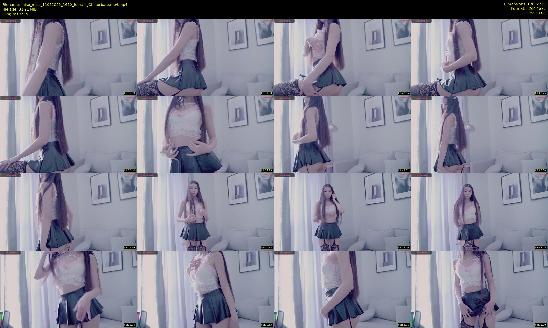 miso_misa — 5 minute Chaturbate female cam show recording, 720p, May 11, 2025
