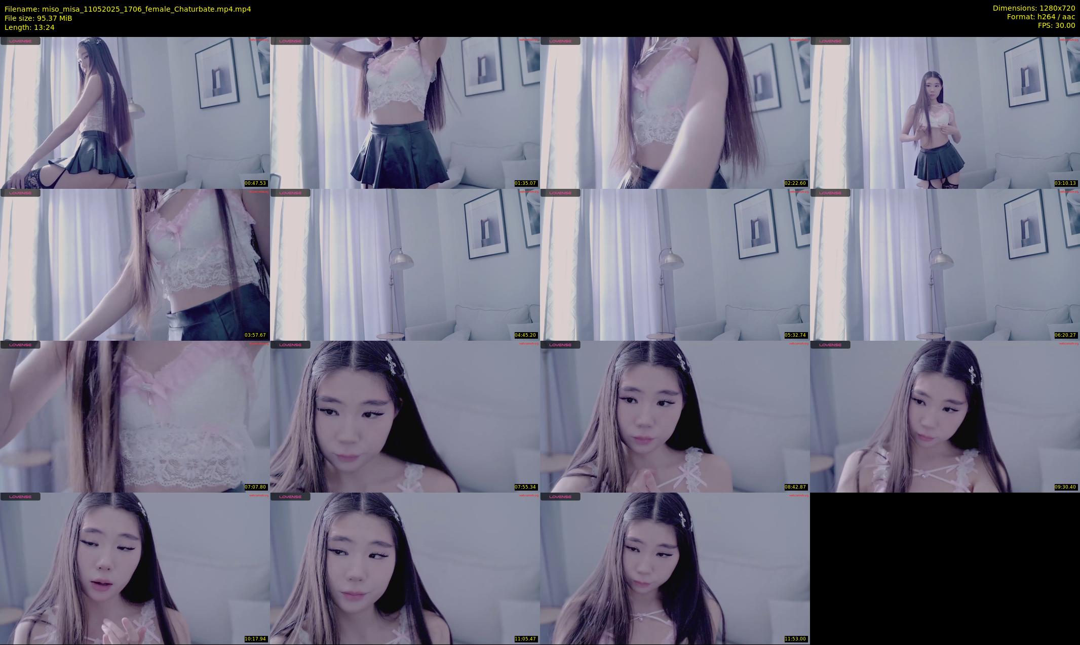 miso_misa — 14 minute Chaturbate female cam show recording, 720p, May 11, 2025