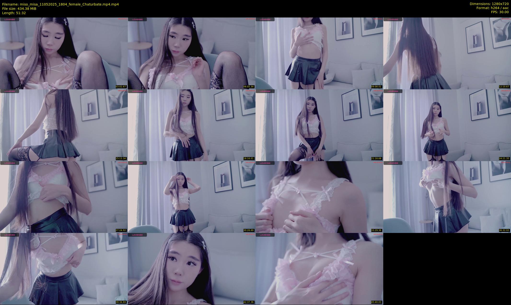 miso_misa — 52 minute Chaturbate female cam show recording, 720p, May 11, 2025