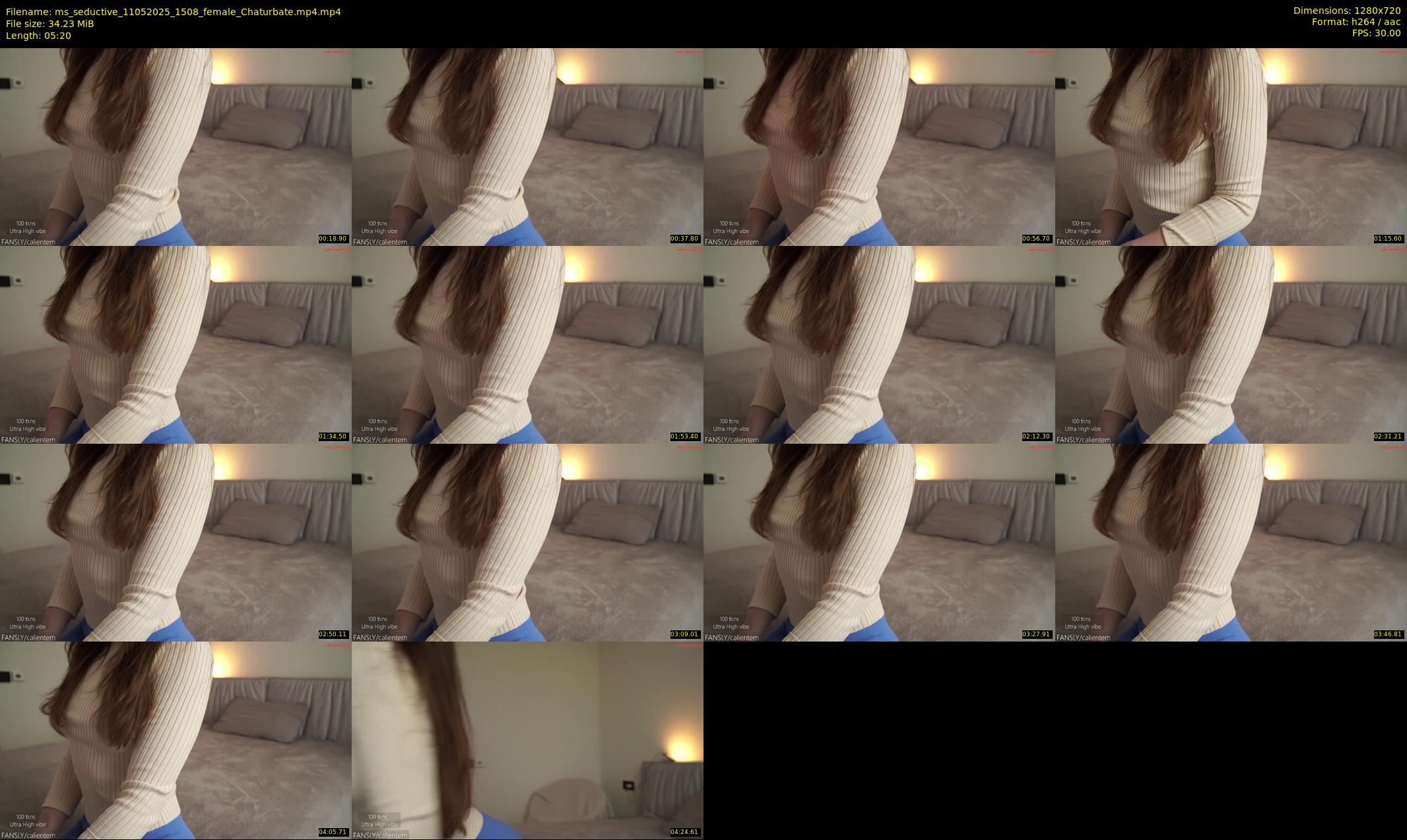 ms_seductive — 6 minute Chaturbate female cam show recording, 720p, May 11, 2025