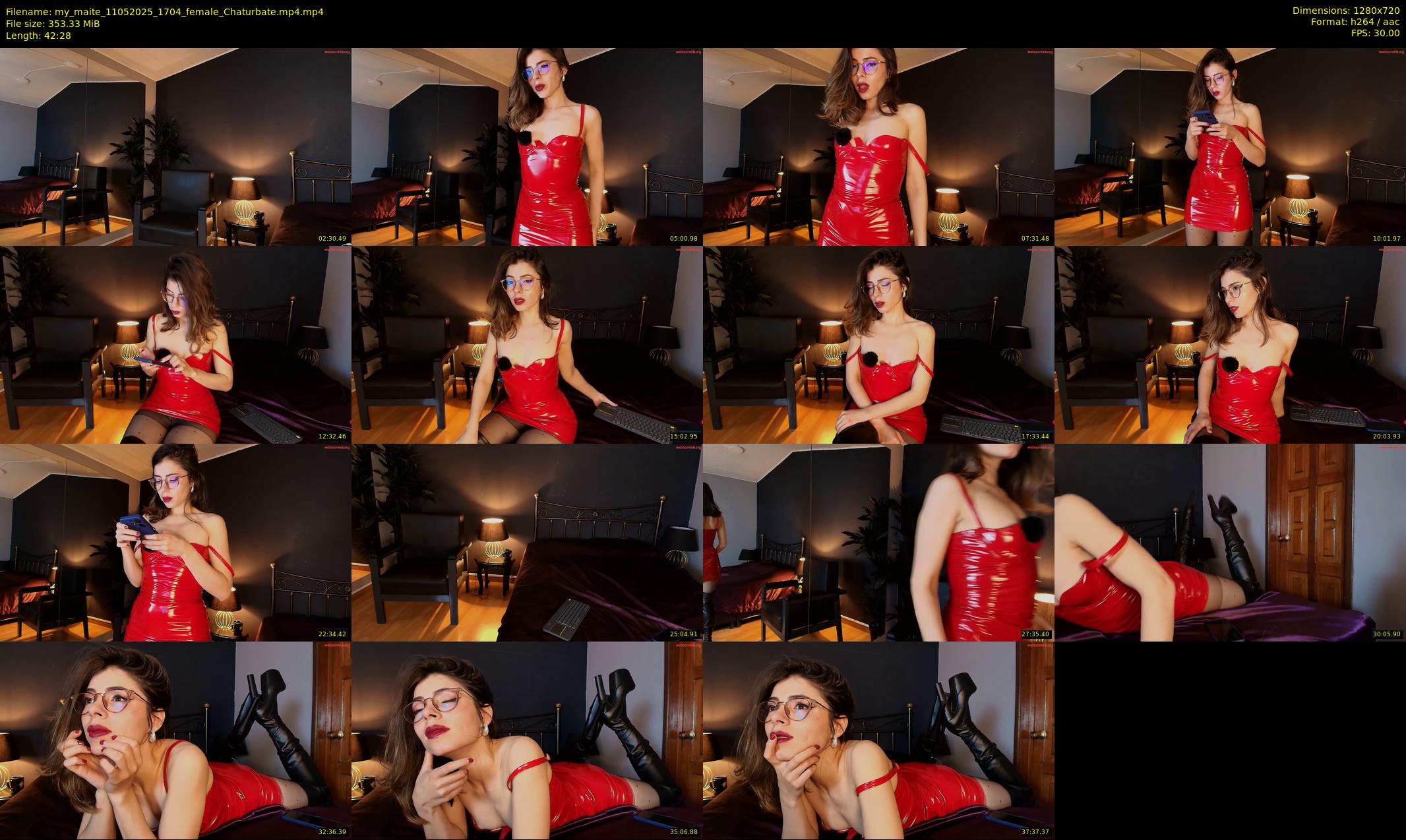my_maite — 43 minute Chaturbate female cam show recording, 720p, May 11, 2025