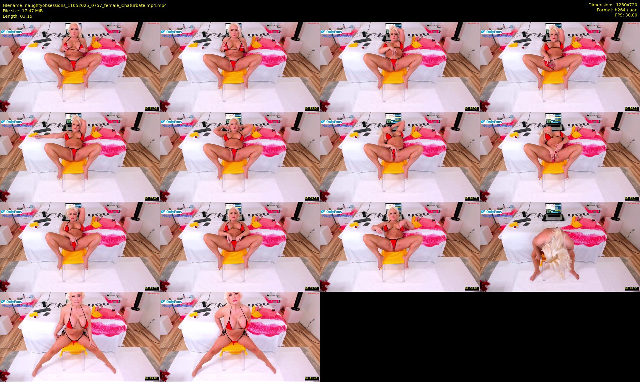 naughtyobsessions — 4 minute Chaturbate female cam show recording, 720p, May 11, 2025