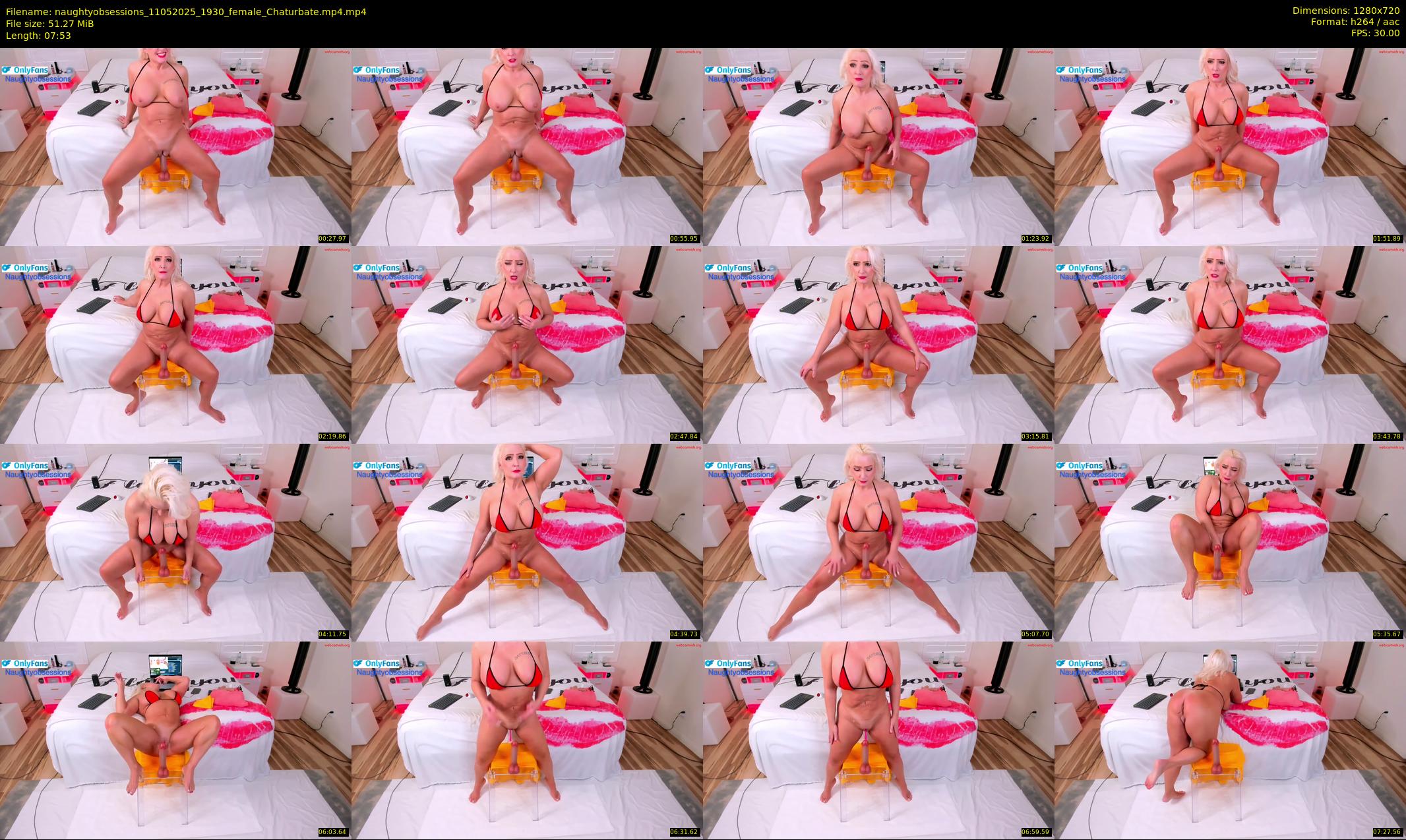 naughtyobsessions — 8 minute Chaturbate female cam show recording, 720p, May 11, 2025