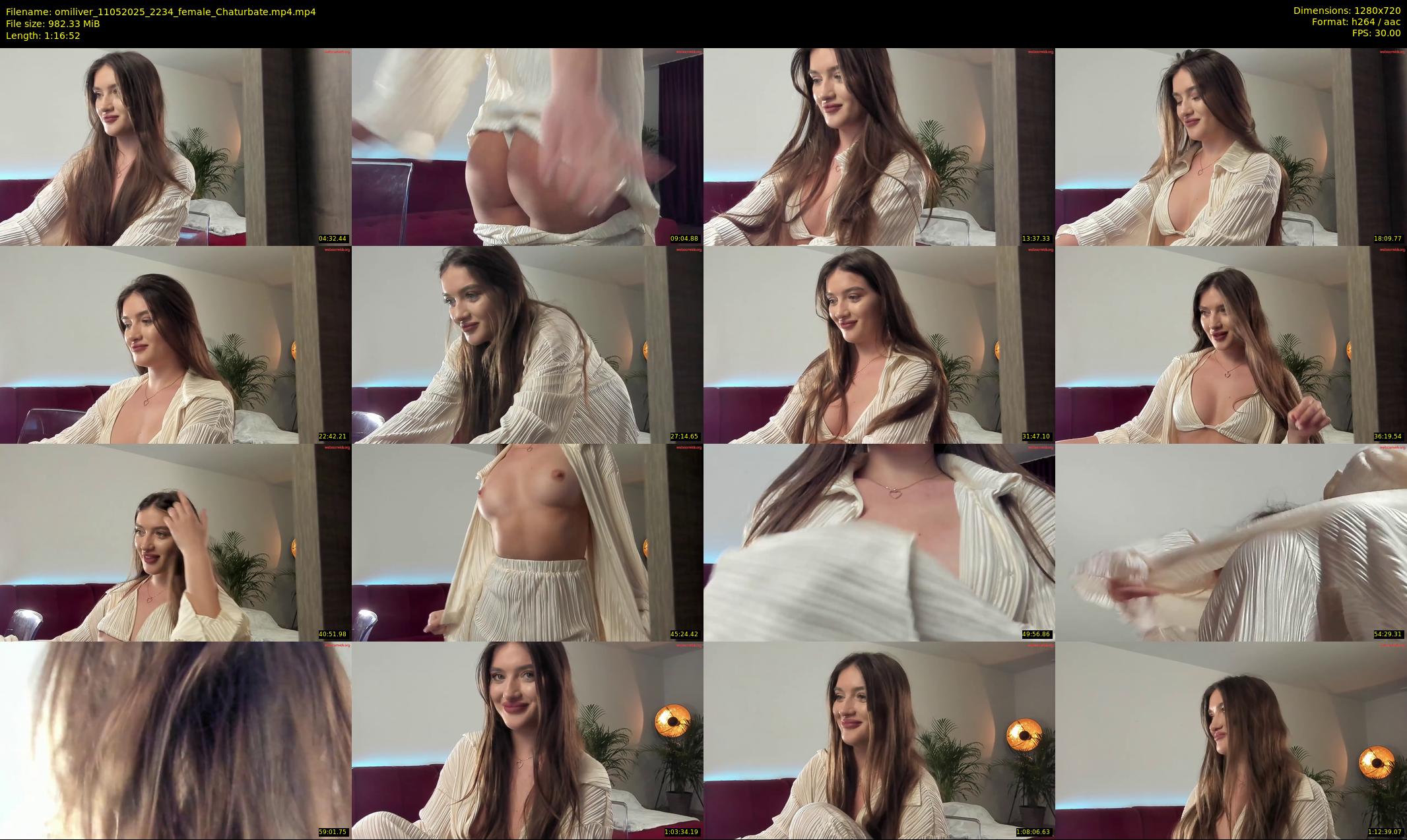 omiliver — 77 minute Chaturbate female cam show recording, 720p, May 11, 2025