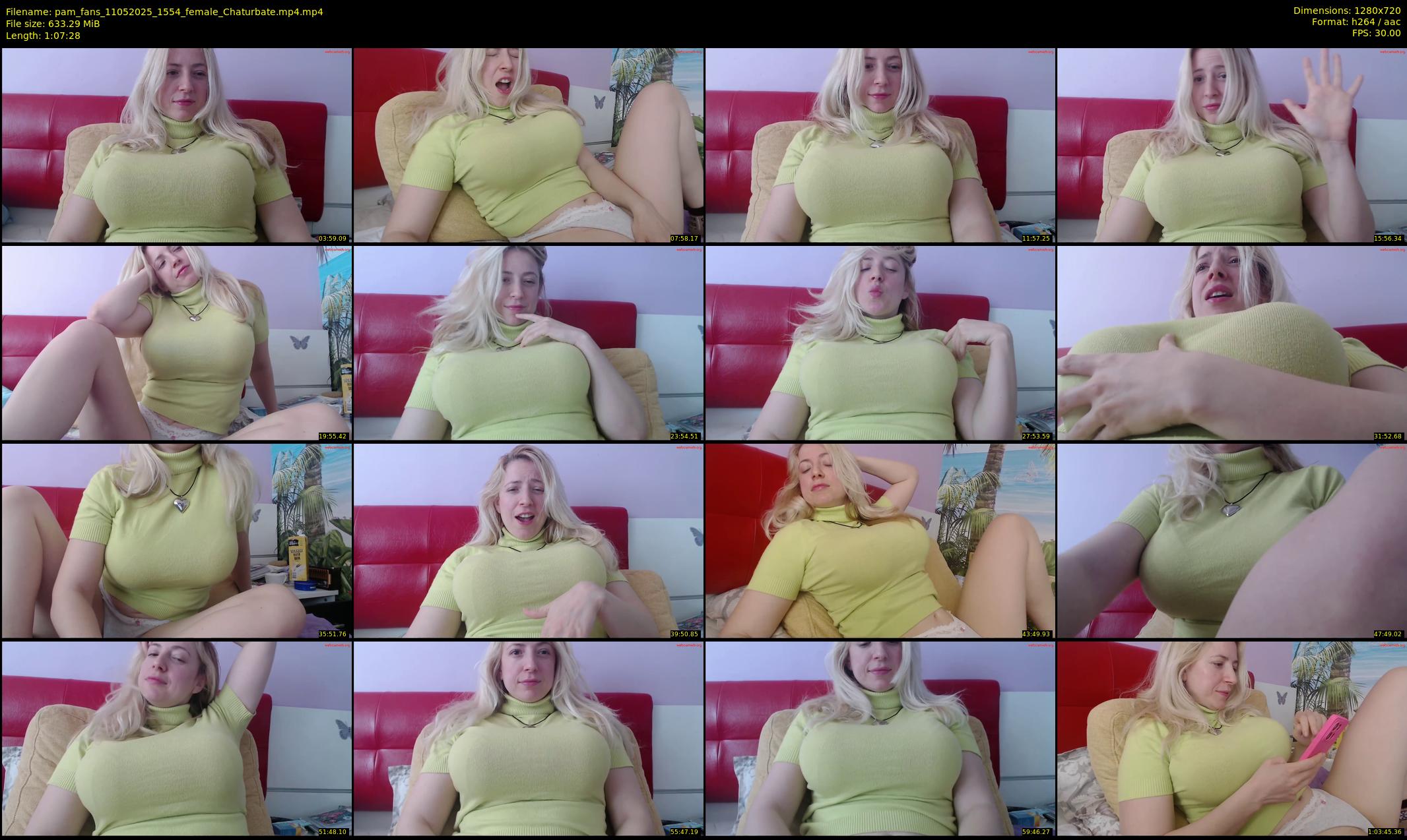pam_fans — 68 minute Chaturbate female cam show recording, 720p, May 11, 2025