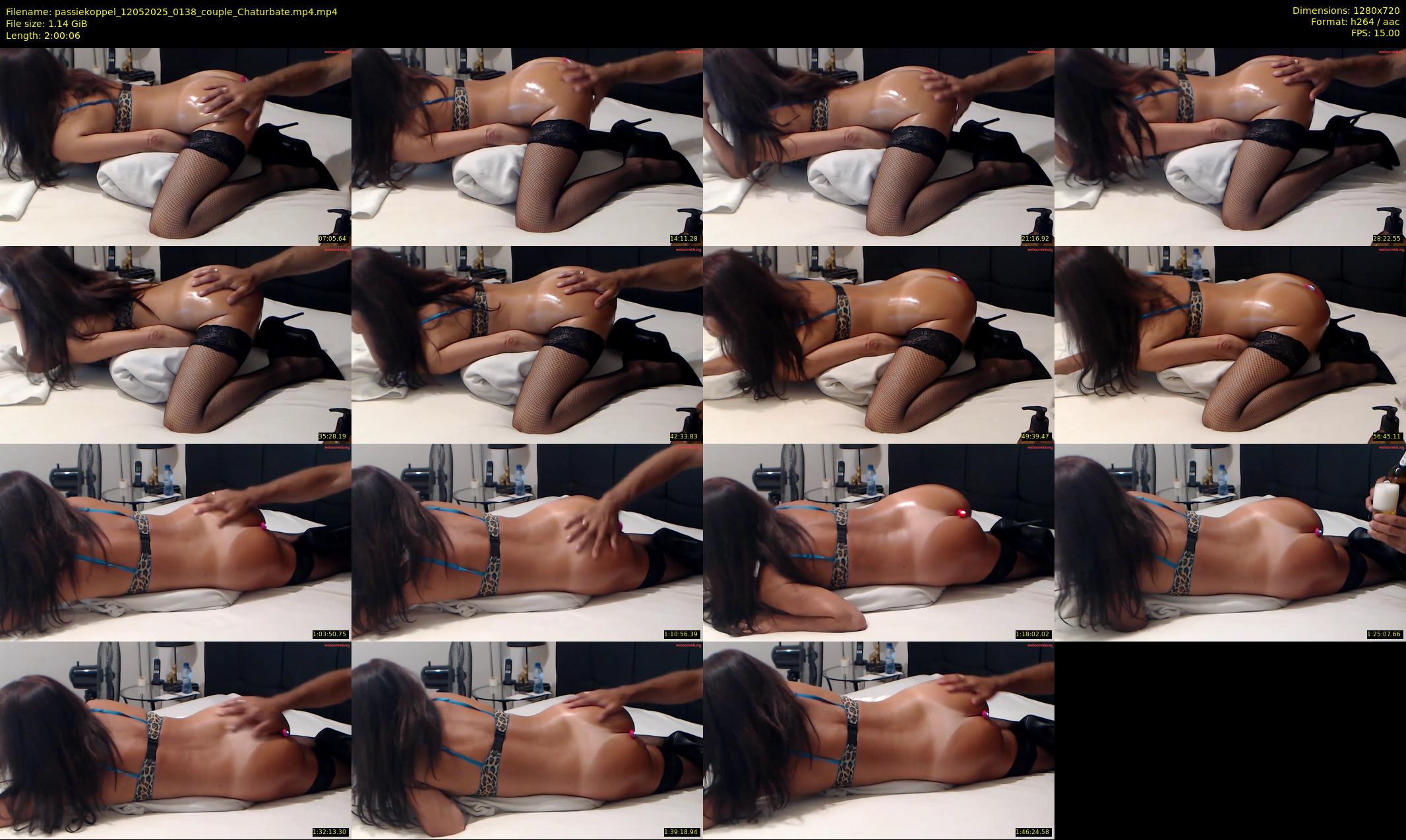 passiekoppel — 121 minute Chaturbate couple cam show recording, 720p, May 12, 2025