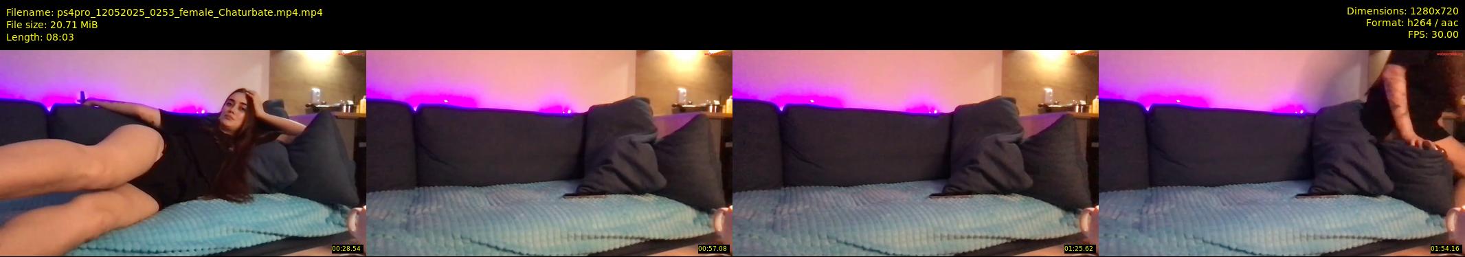 ps4pro — 9 minute Chaturbate female cam show recording, 720p, May 12, 2025