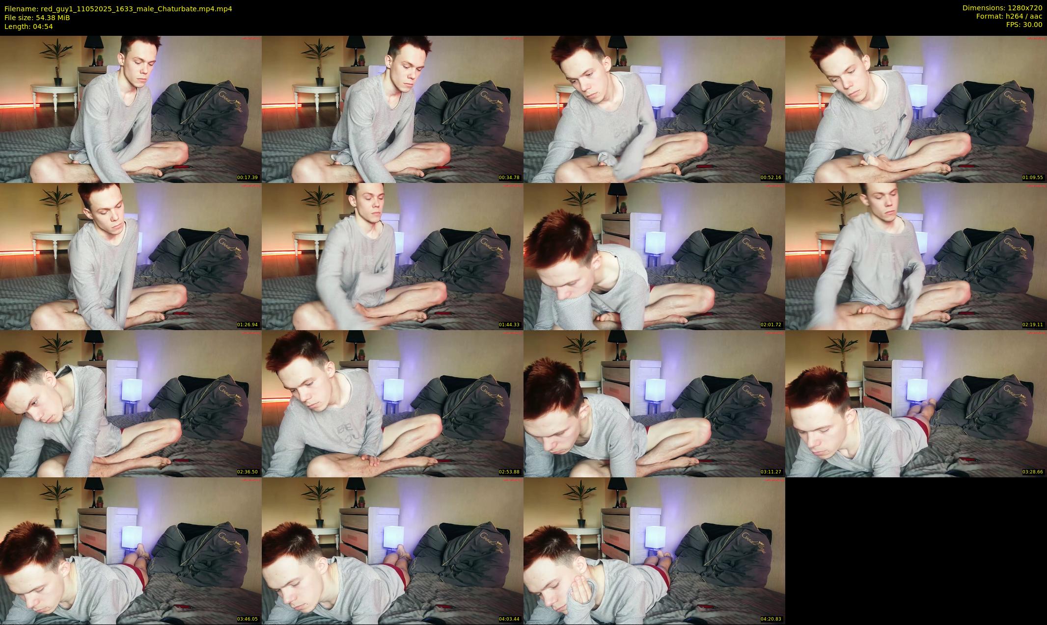red_guy1 — 5 minute Chaturbate male cam show recording, 720p, May 11, 2025