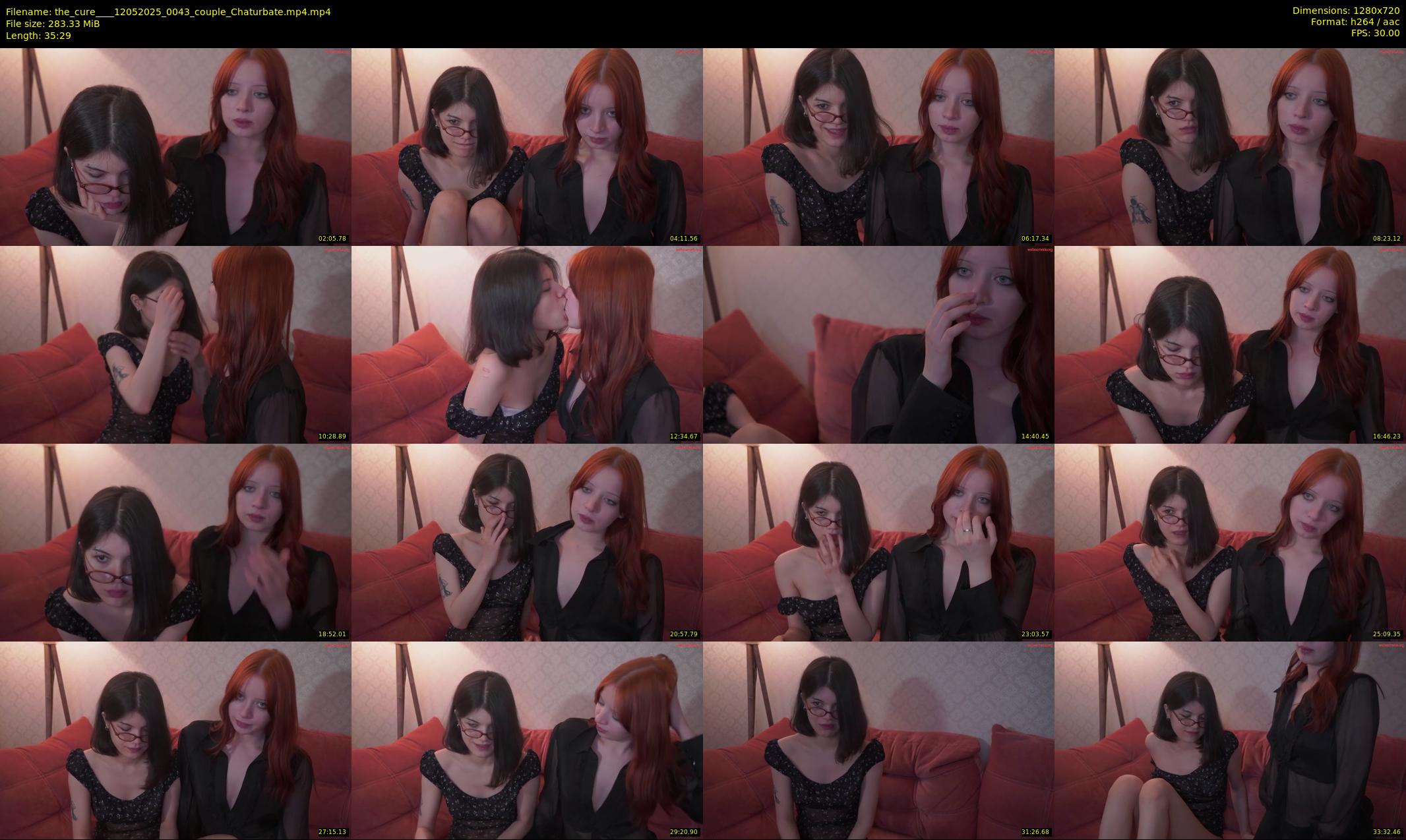 the_cure___ — 36 minute Chaturbate couple cam show recording, 720p, May 12, 2025