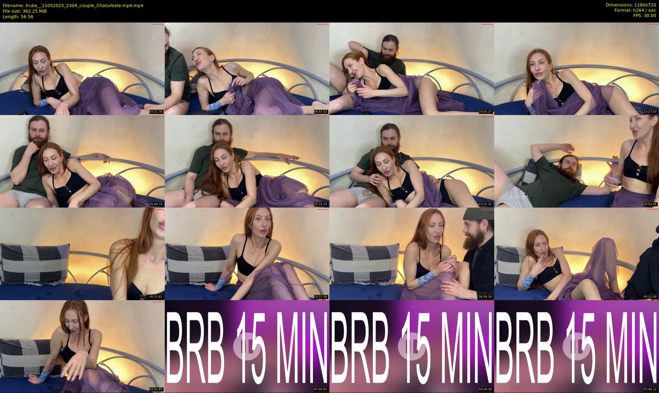 truba_ — 57 minute Chaturbate couple cam show recording, 720p, May 11, 2025