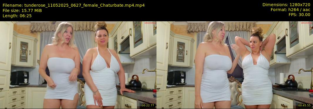 tunderose — 7 minute Chaturbate female cam show recording, 720p, May 11, 2025