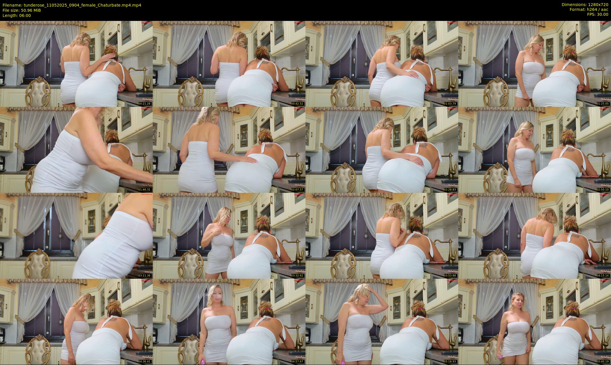 tunderose — 6 minute Chaturbate female cam show recording, 720p, May 11, 2025