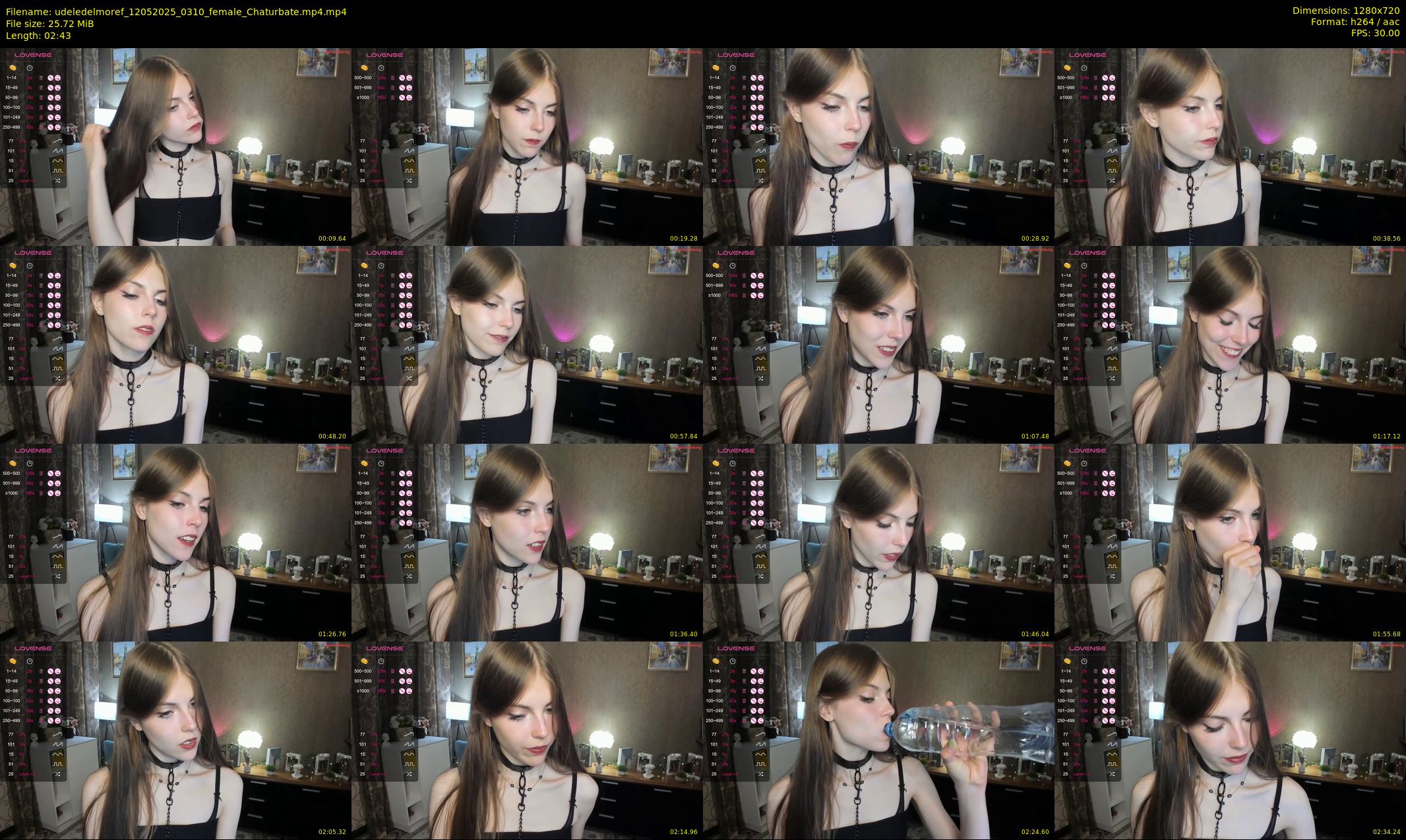 udeledelmoref — 3 minute Chaturbate female cam show recording, 720p, May 12, 2025