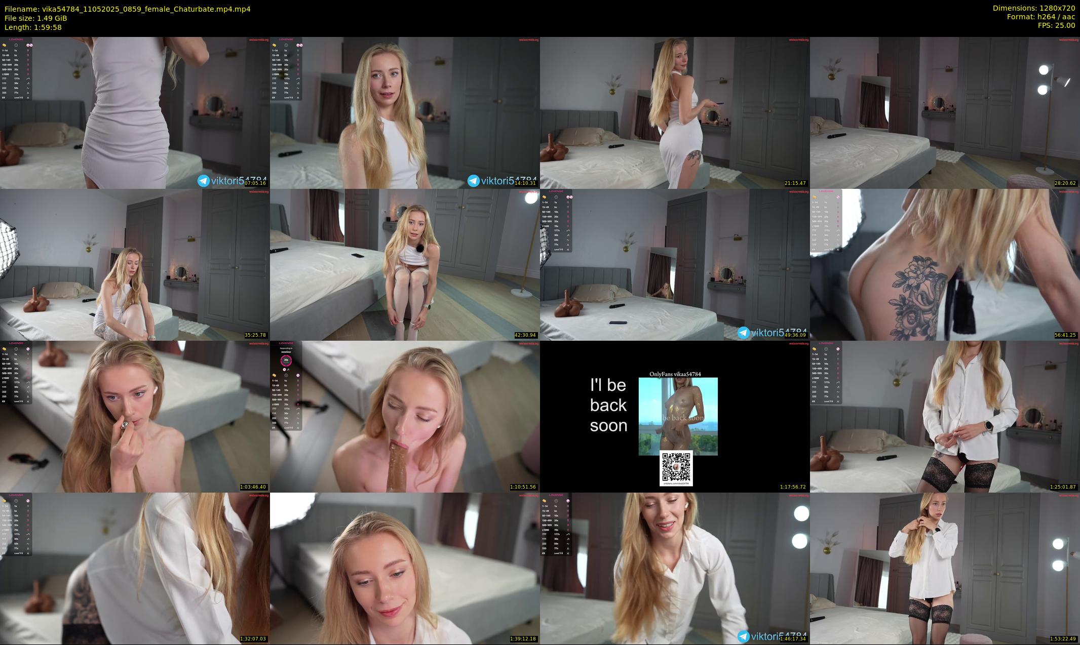 vika54784 — 120 minute Chaturbate female cam show recording, 720p, May 11, 2025