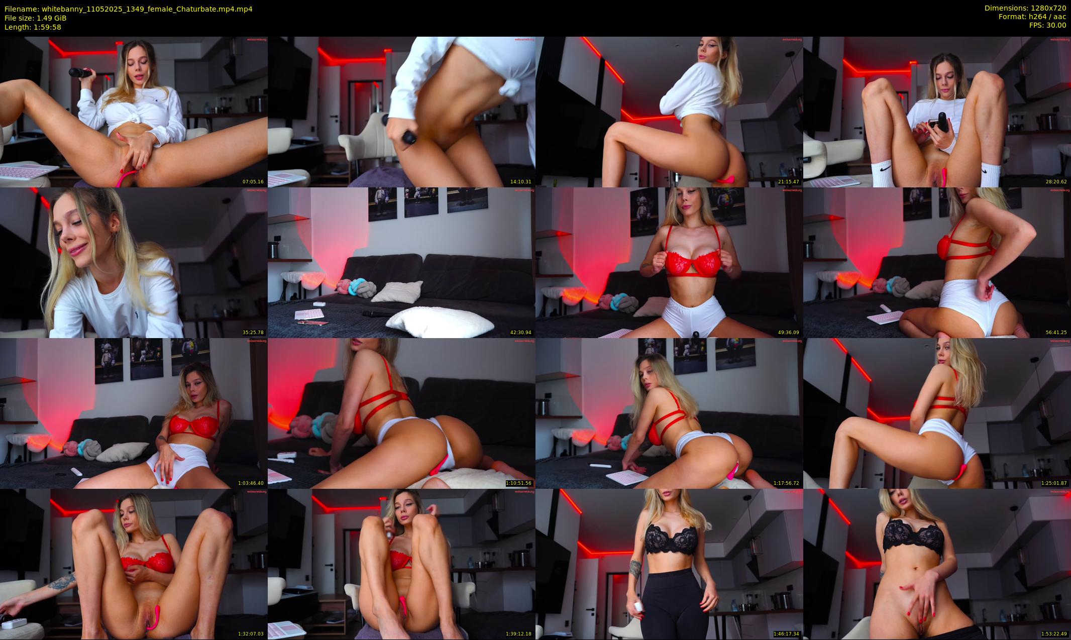 whitebanny — 120 minute Chaturbate couple cam show recording, 720p, May 11, 2025