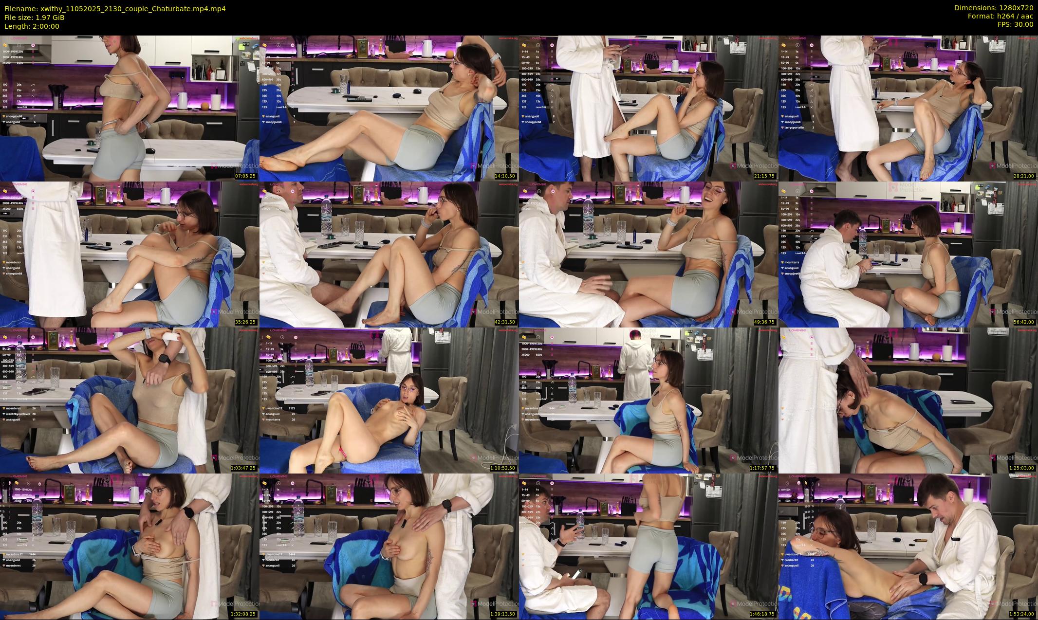 xwithy — 120 minute Chaturbate female cam show recording, 720p, May 11, 2025