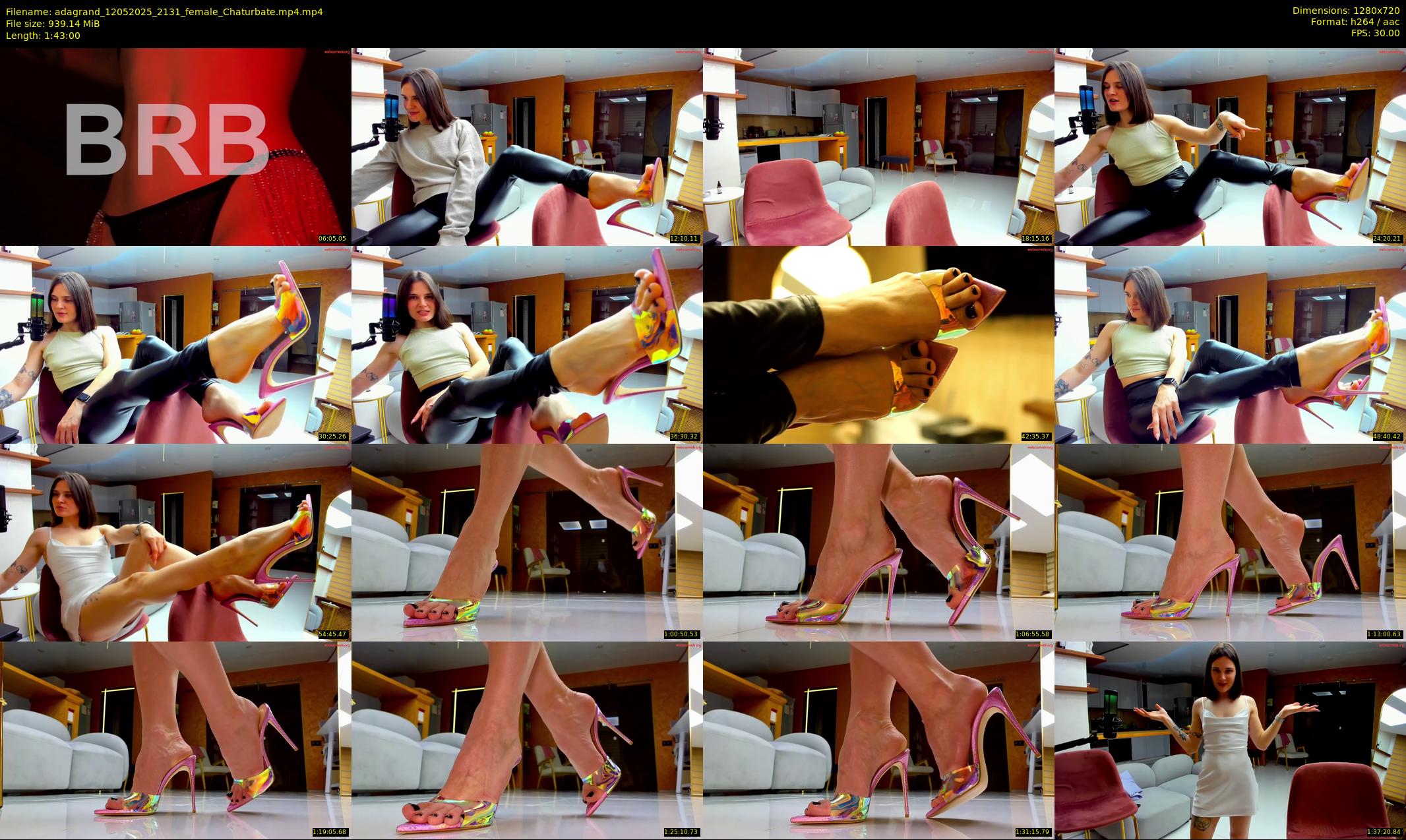adagrand — 103 minute Chaturbate female cam show recording, 720p, May 12, 2025