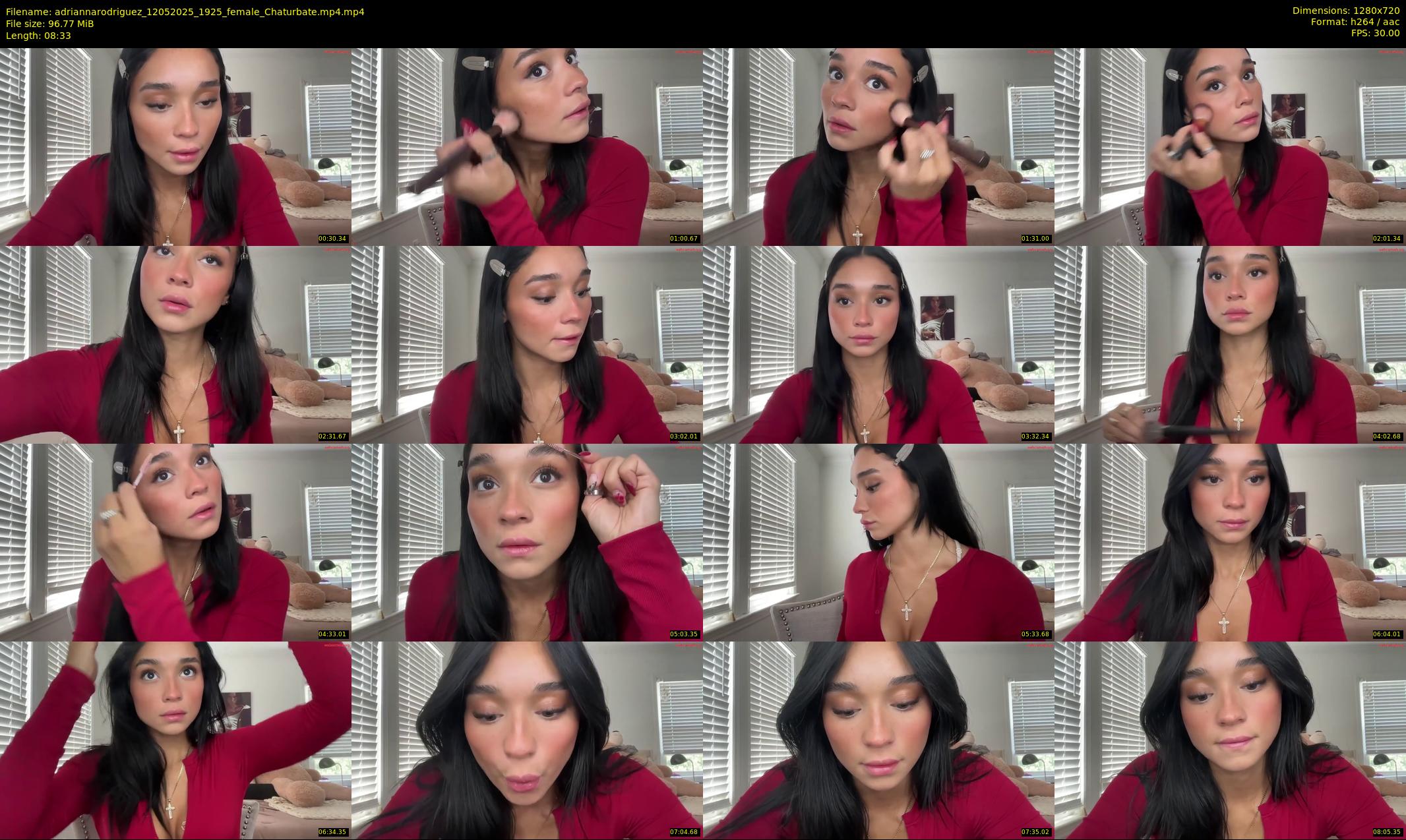 adriannarodriguez — 9 minute Chaturbate female cam show recording, 720p, May 12, 2025