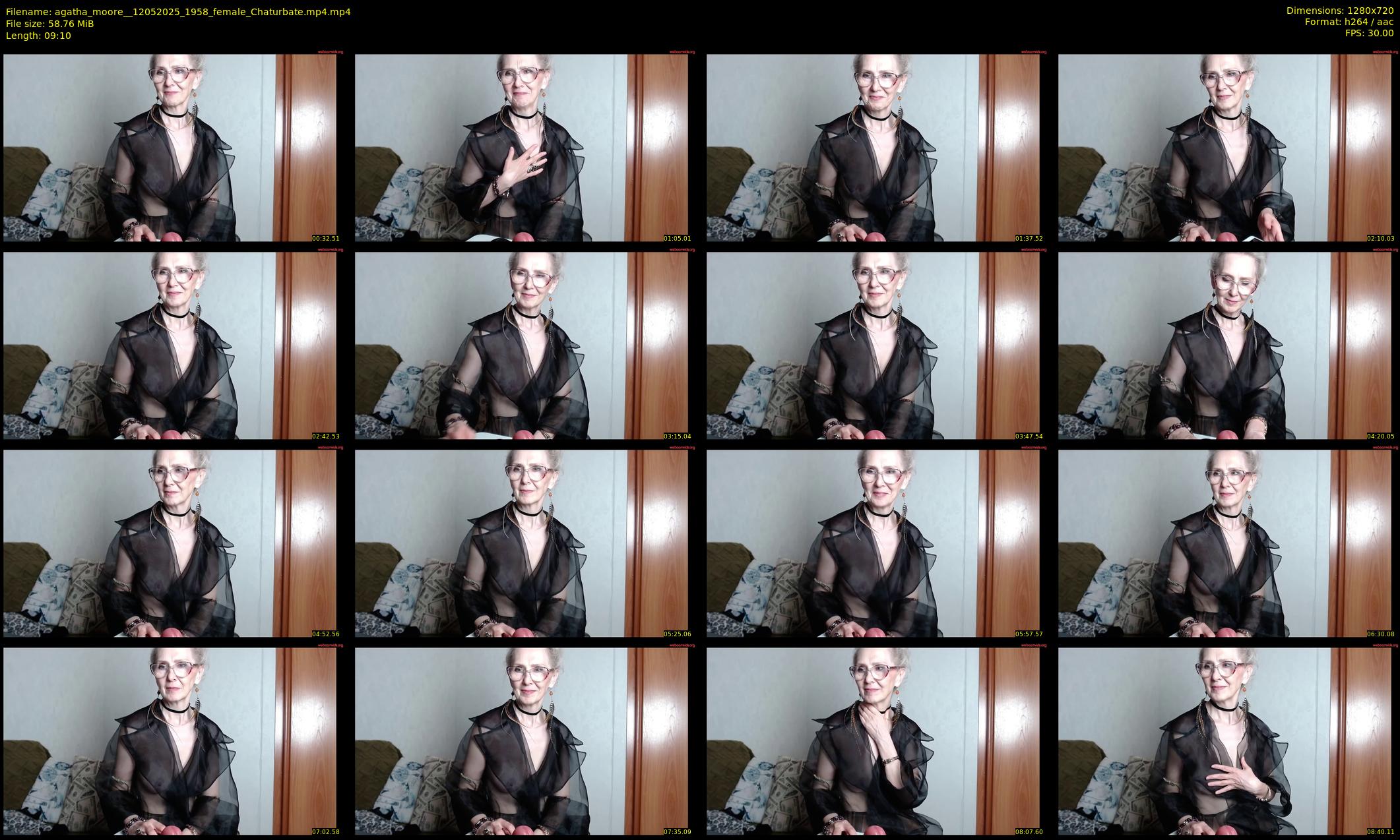 agatha_moore_ — 10 minute Chaturbate female cam show recording, 720p, May 12, 2025
