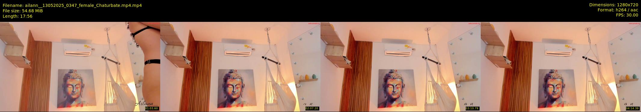 ailann_ — 18 minute Chaturbate female cam show recording, 720p, May 13, 2025