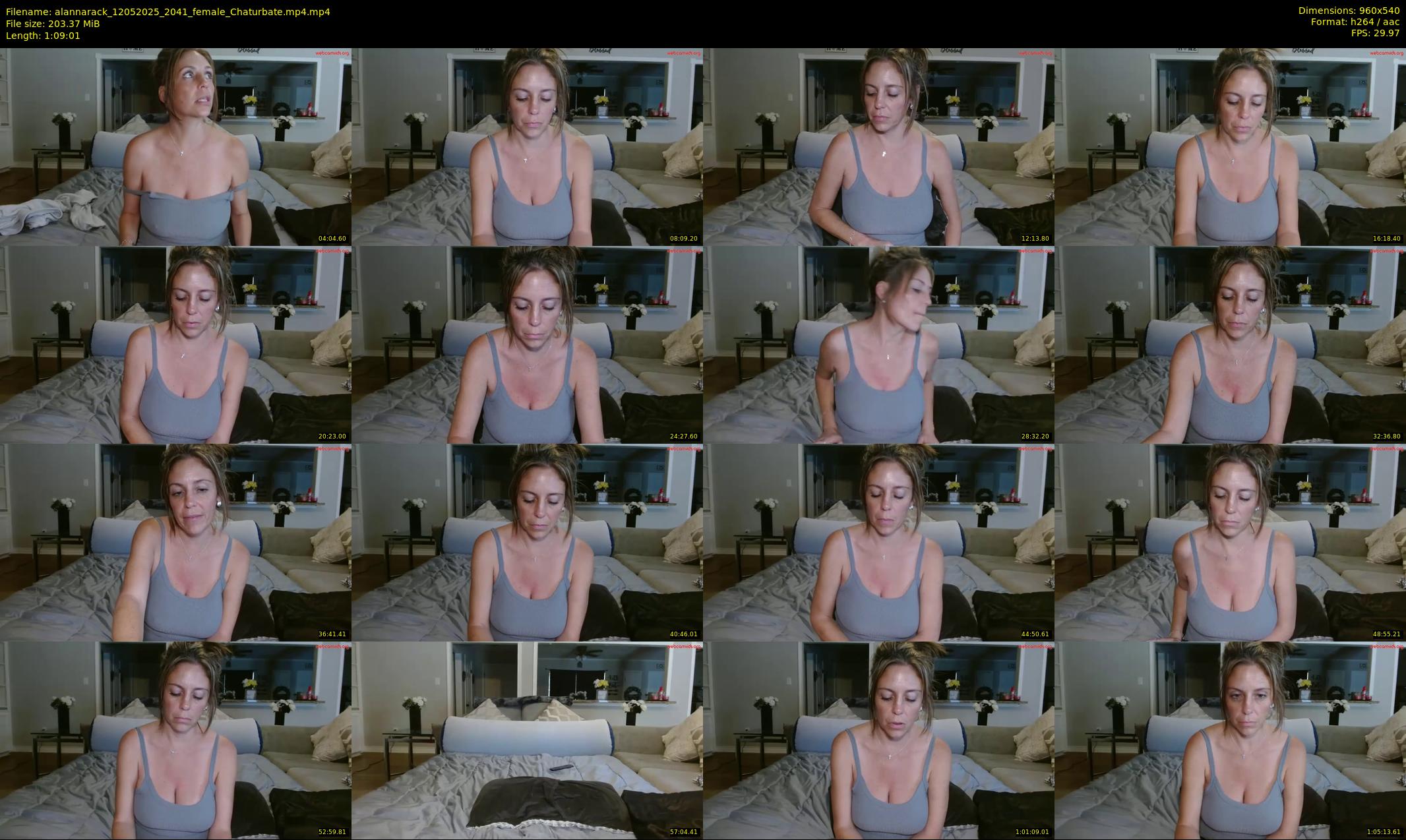 alannarack — 70 minute Chaturbate female cam show recording, 480p, May 12, 2025