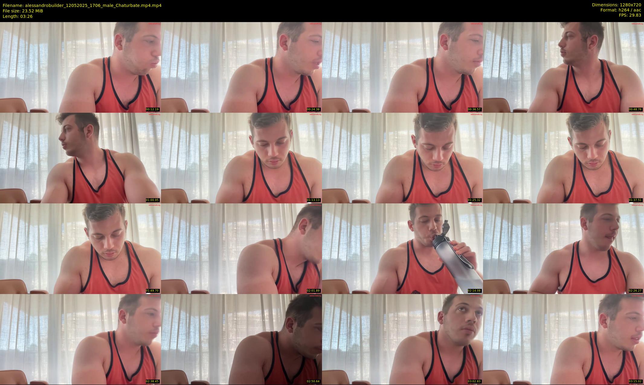 alessandrobuilder — 4 minute Chaturbate couple cam show recording, 720p, May 12, 2025