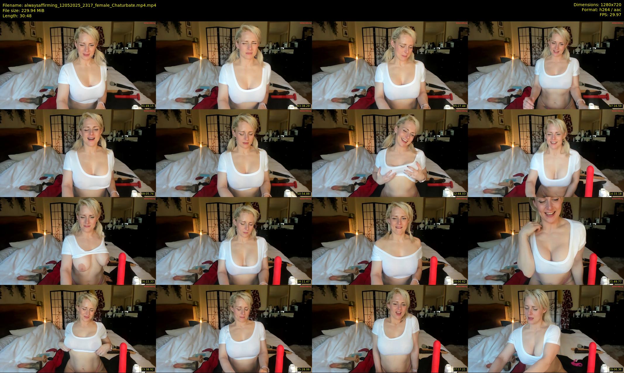 alwaysaffirming — 31 minute Chaturbate couple cam show recording, 720p, May 12, 2025