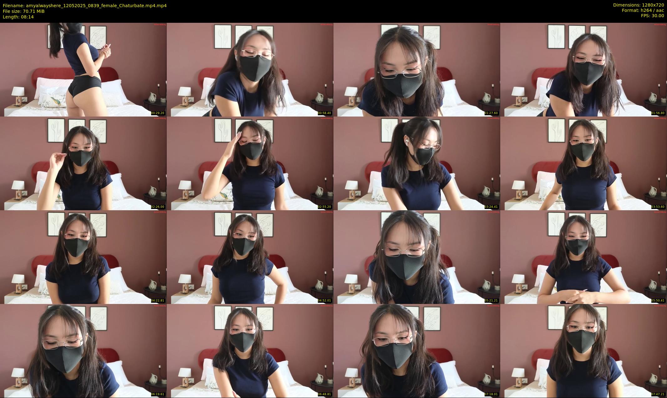 amyalwayshere — 9 minute Chaturbate female cam show recording, 720p, May 12, 2025