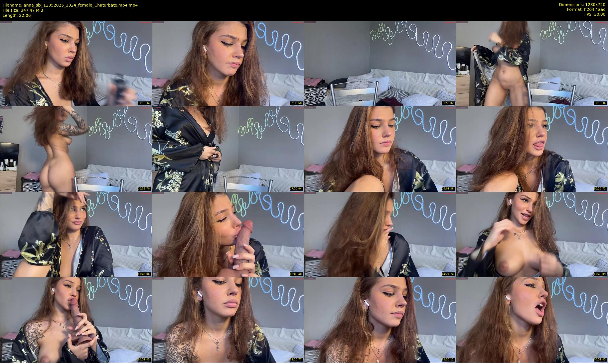 anna_six — 23 minute Chaturbate female cam show recording, 720p, May 12, 2025