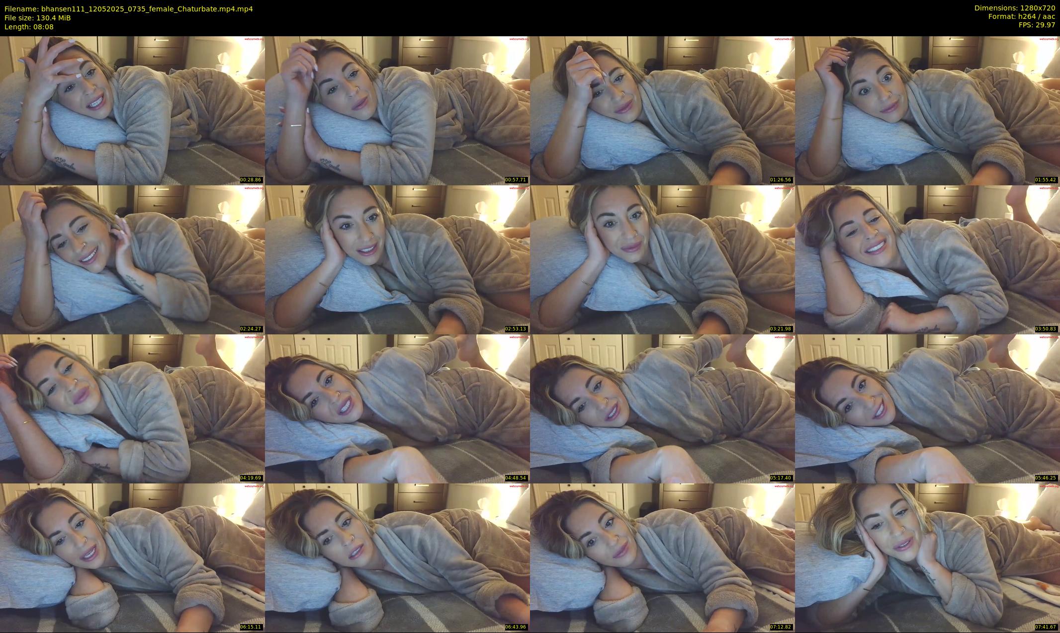bhansen111 — 9 minute Chaturbate female cam show recording, 720p, May 12, 2025
