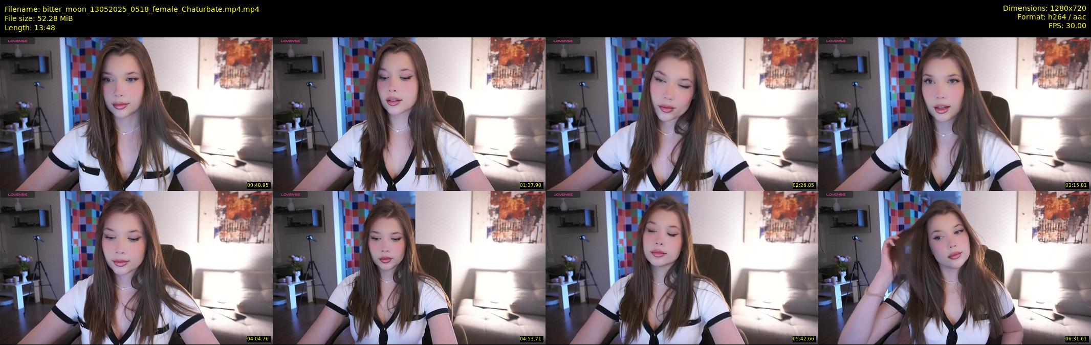 bitter_moon — 14 minute Chaturbate female cam show recording, 720p, May 13, 2025