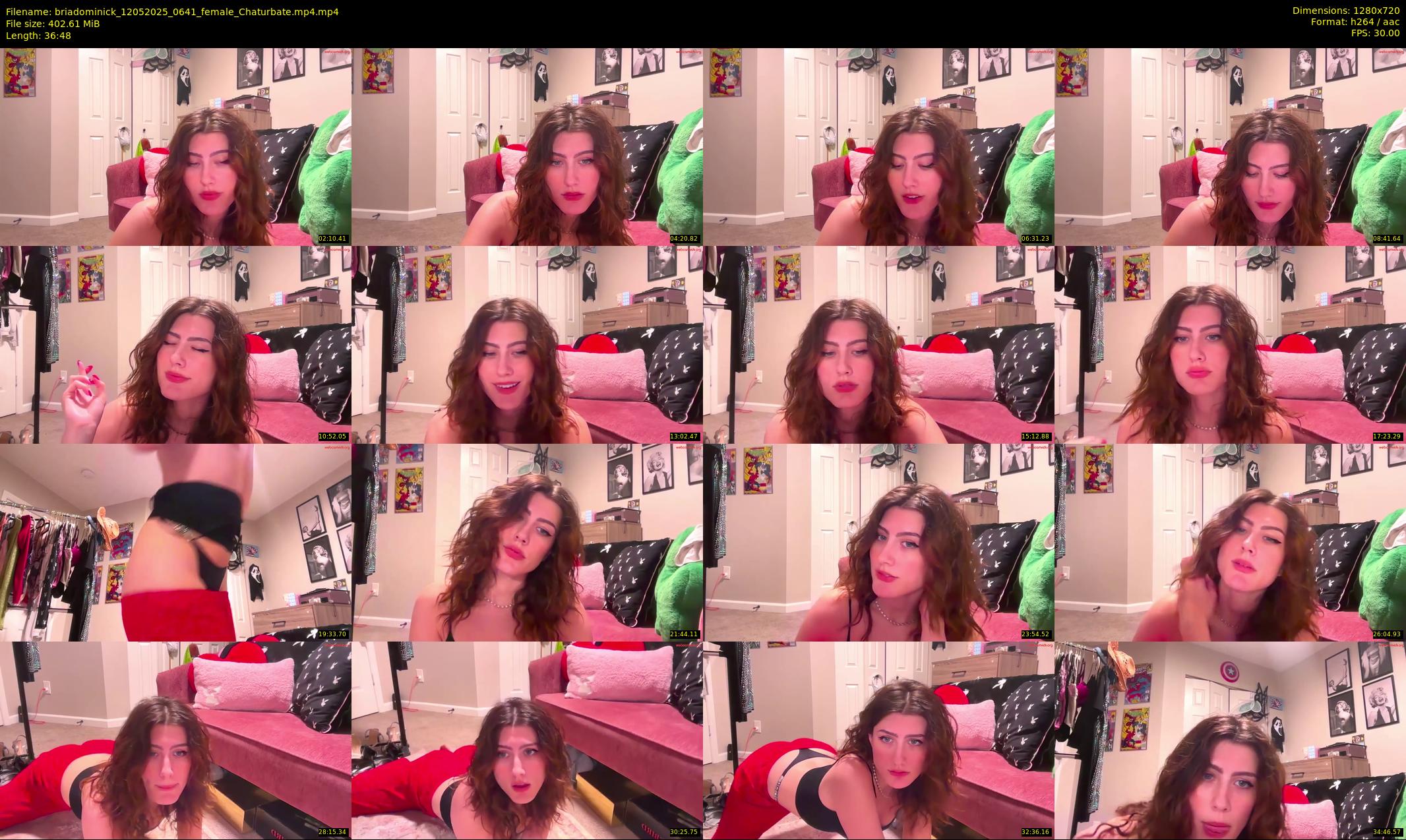 briadominick — 37 minute Chaturbate couple cam show recording, 720p, May 12, 2025