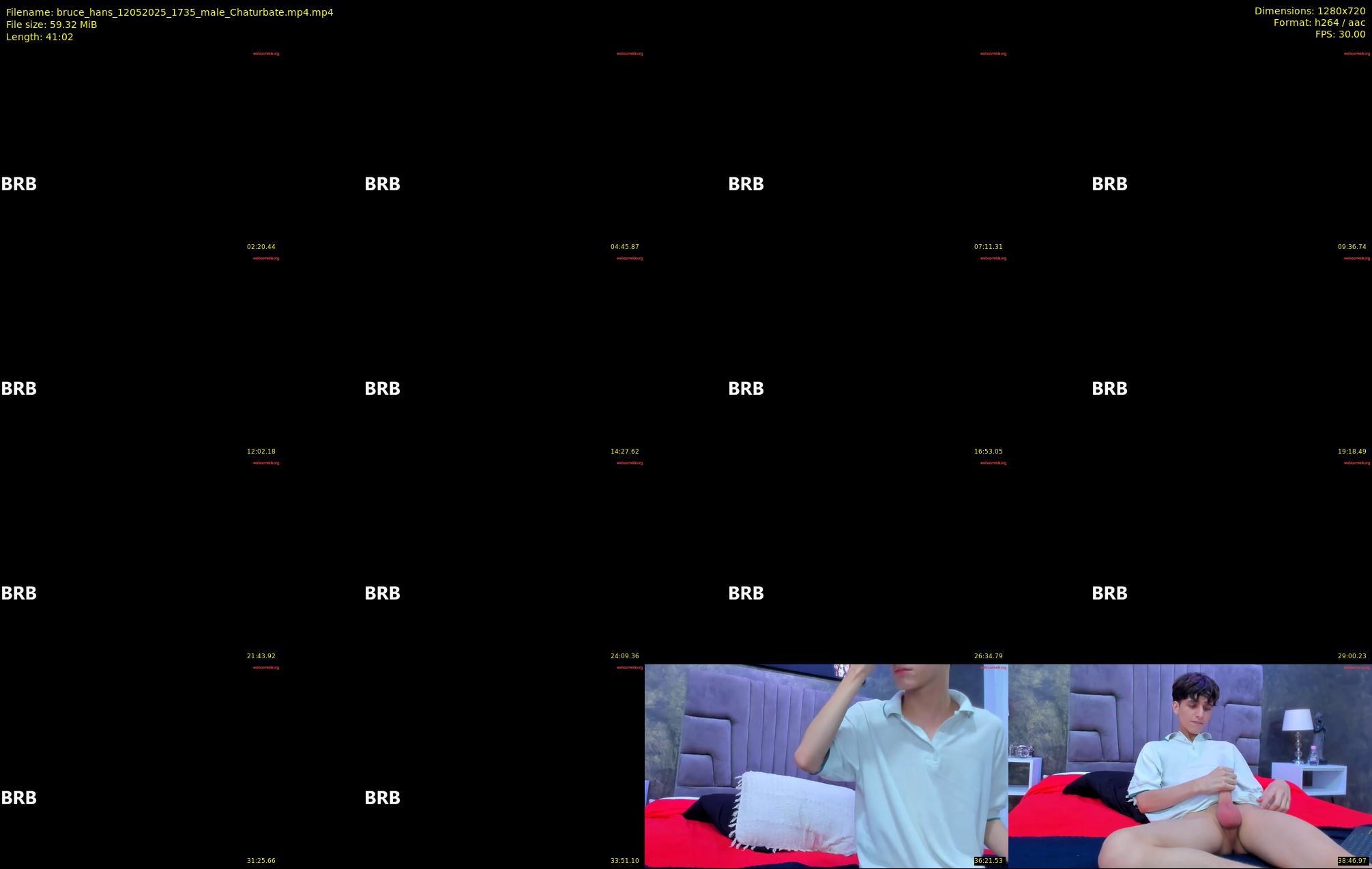 bruce_hans — 42 minute Chaturbate male cam show recording, 720p, May 12, 2025