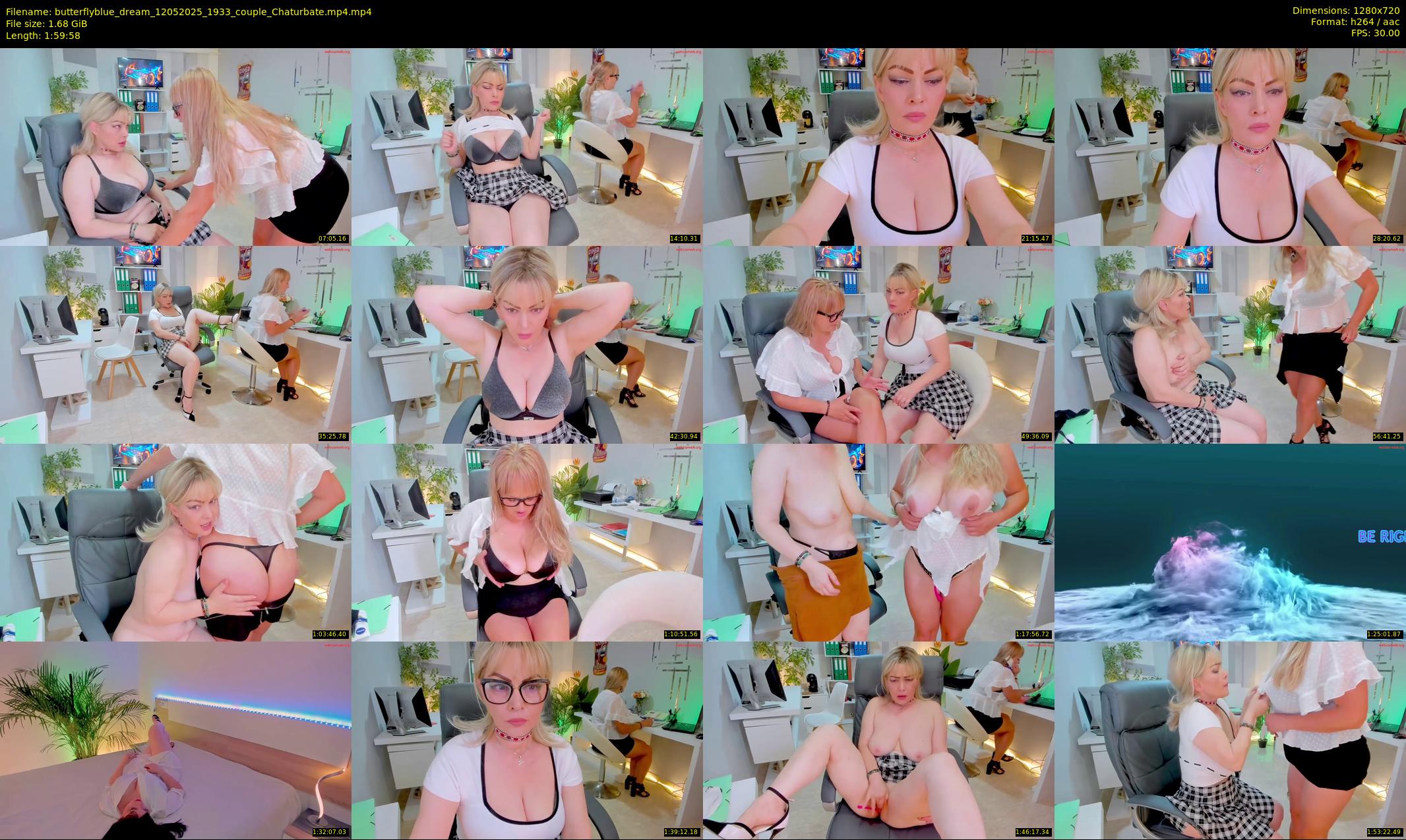 butterflyblue_dream — 120 minute Chaturbate couple cam show recording, 720p, May 12, 2025