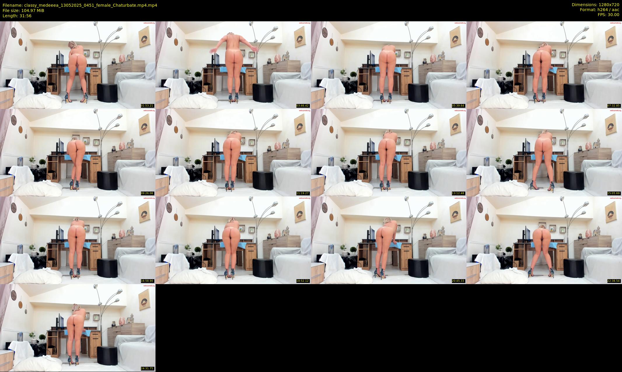 classy_medeeea — 32 minute Chaturbate female cam show recording, 720p, May 13, 2025