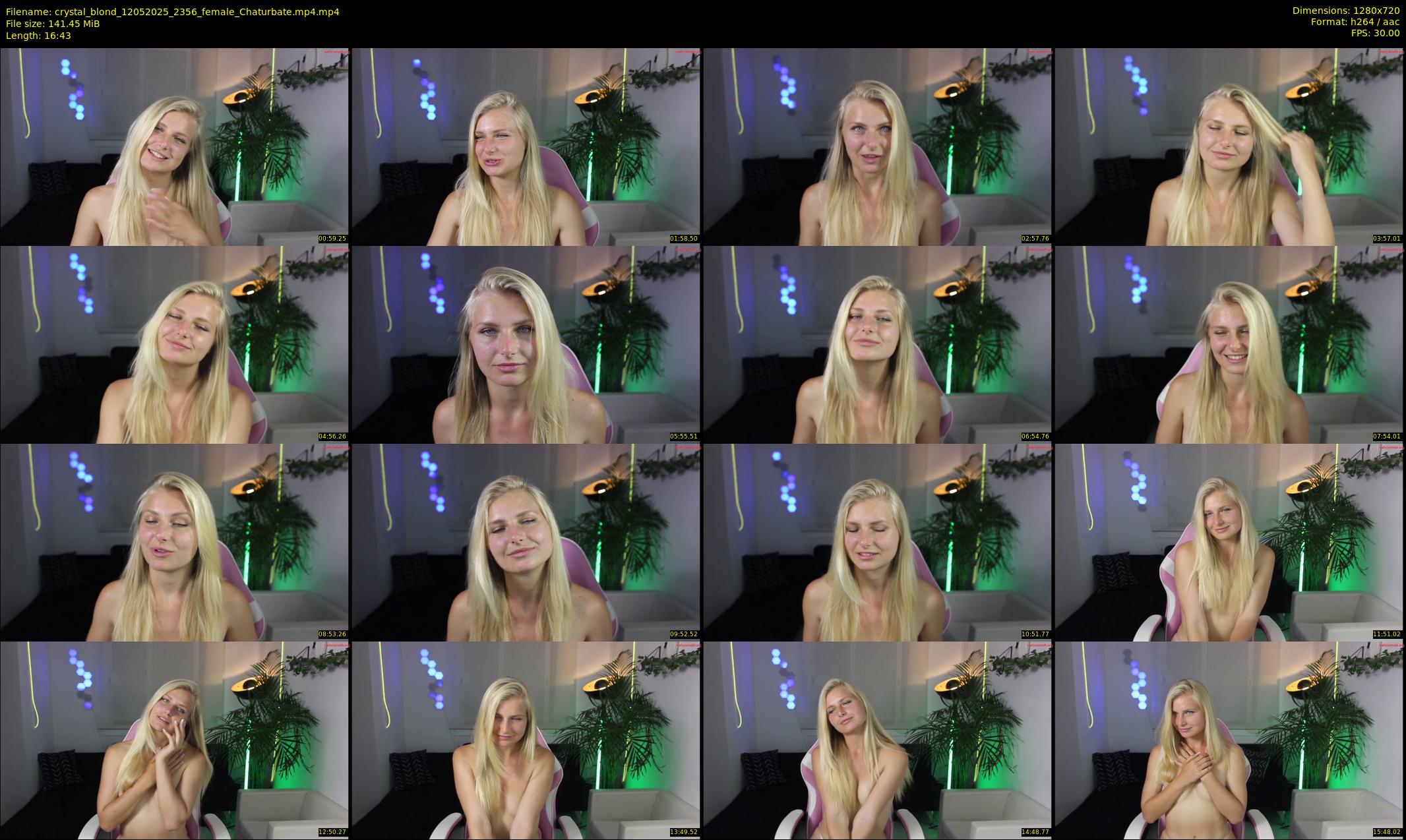 crystal_blond — 17 minute Chaturbate female cam show recording, 720p, May 12, 2025