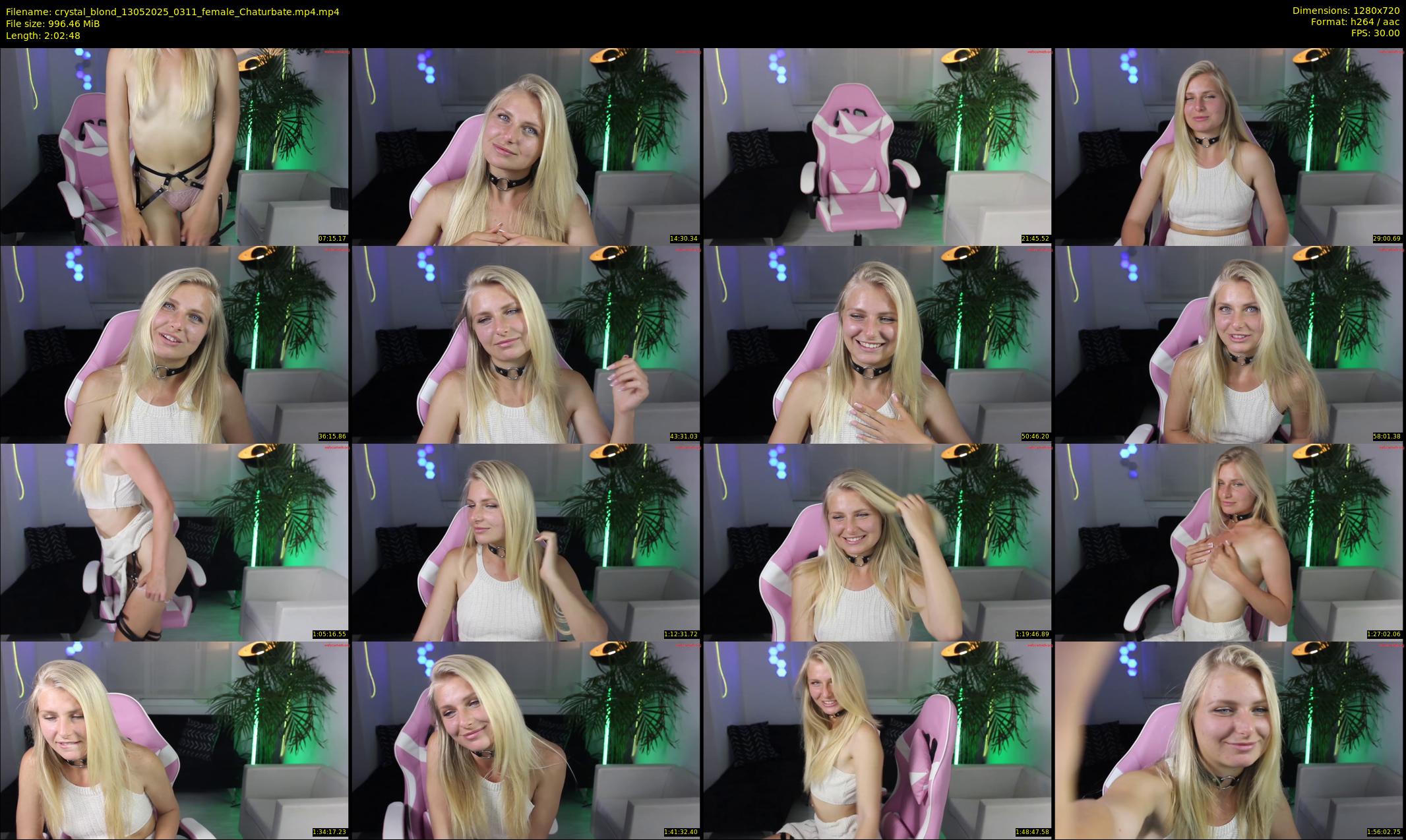 crystal_blond — 123 minute Chaturbate female cam show recording, 720p, May 13, 2025