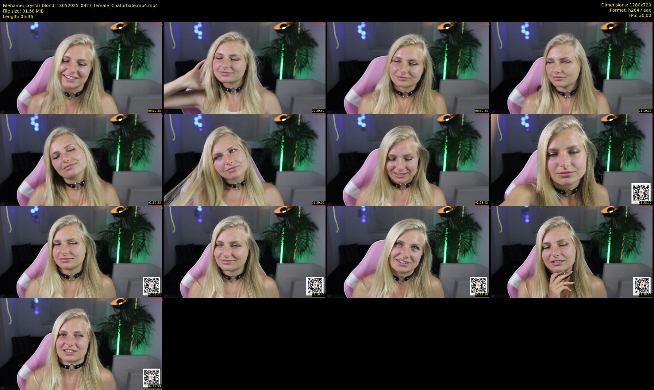 crystal_blond — 6 minute Chaturbate female cam show recording, 720p, May 13, 2025