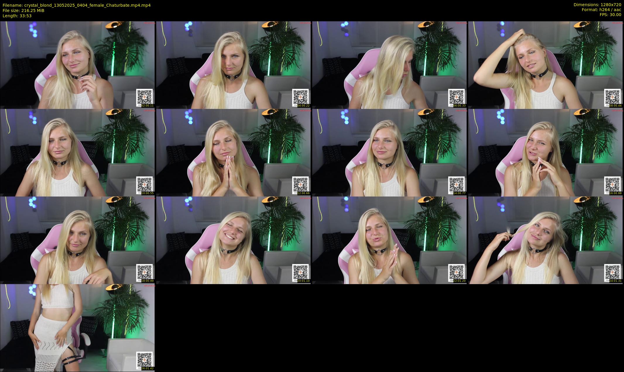 crystal_blond — 34 minute Chaturbate female cam show recording, 720p, May 13, 2025