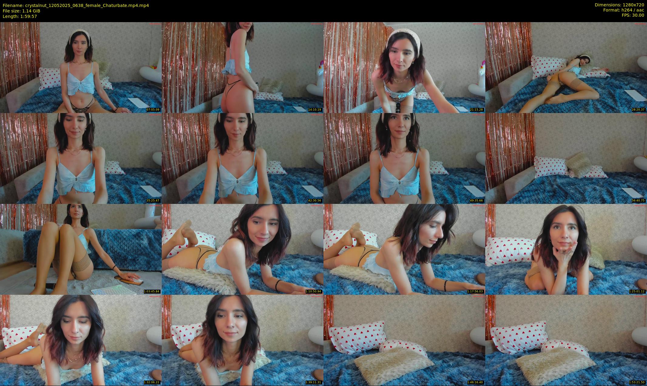 crystalnut — 120 minute Chaturbate female cam show recording, 720p, May 12, 2025