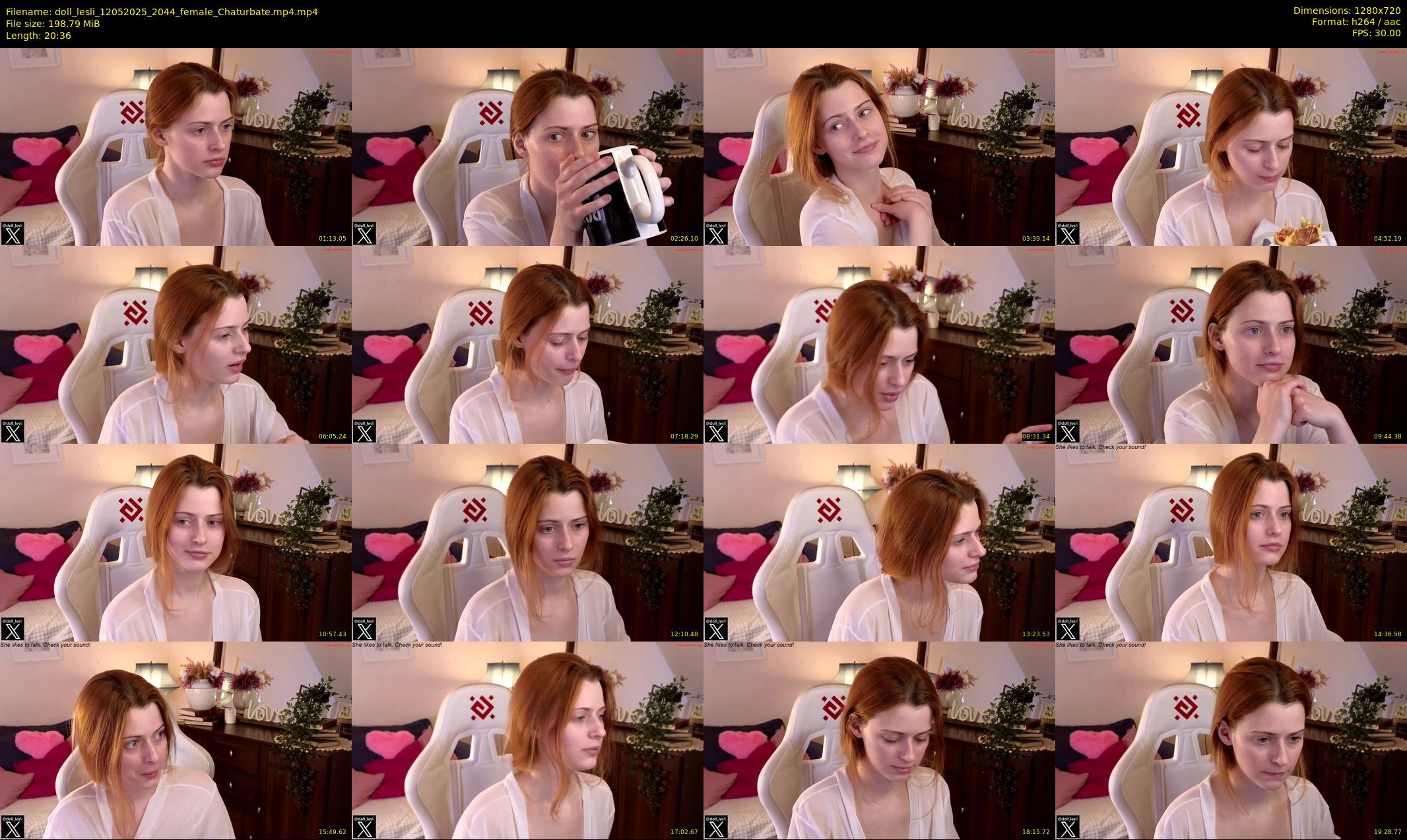doll_lesli — 21 minute Chaturbate female cam show recording, 720p, May 12, 2025