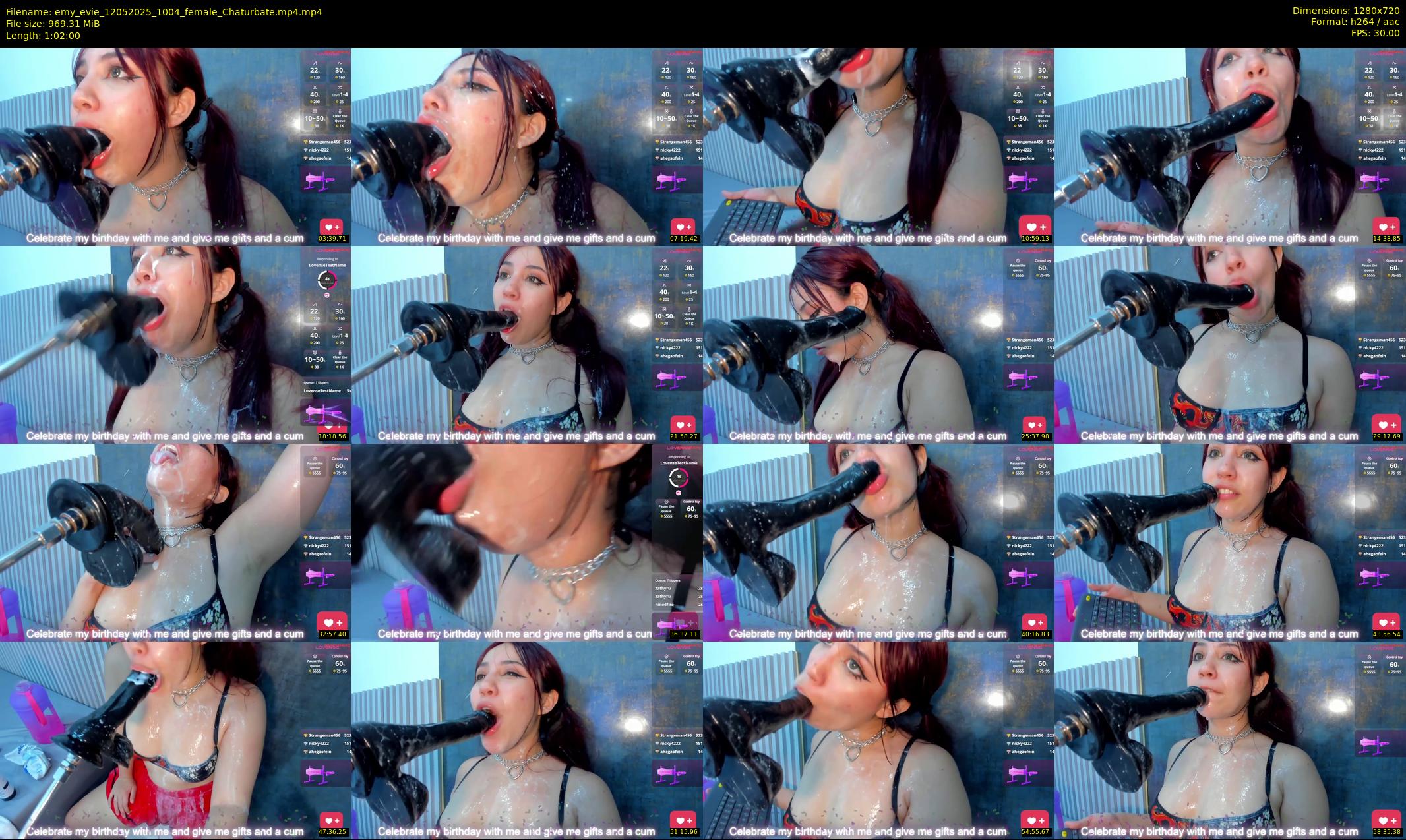 emy_evie — 62 minute Chaturbate female cam show recording, 720p, May 12, 2025