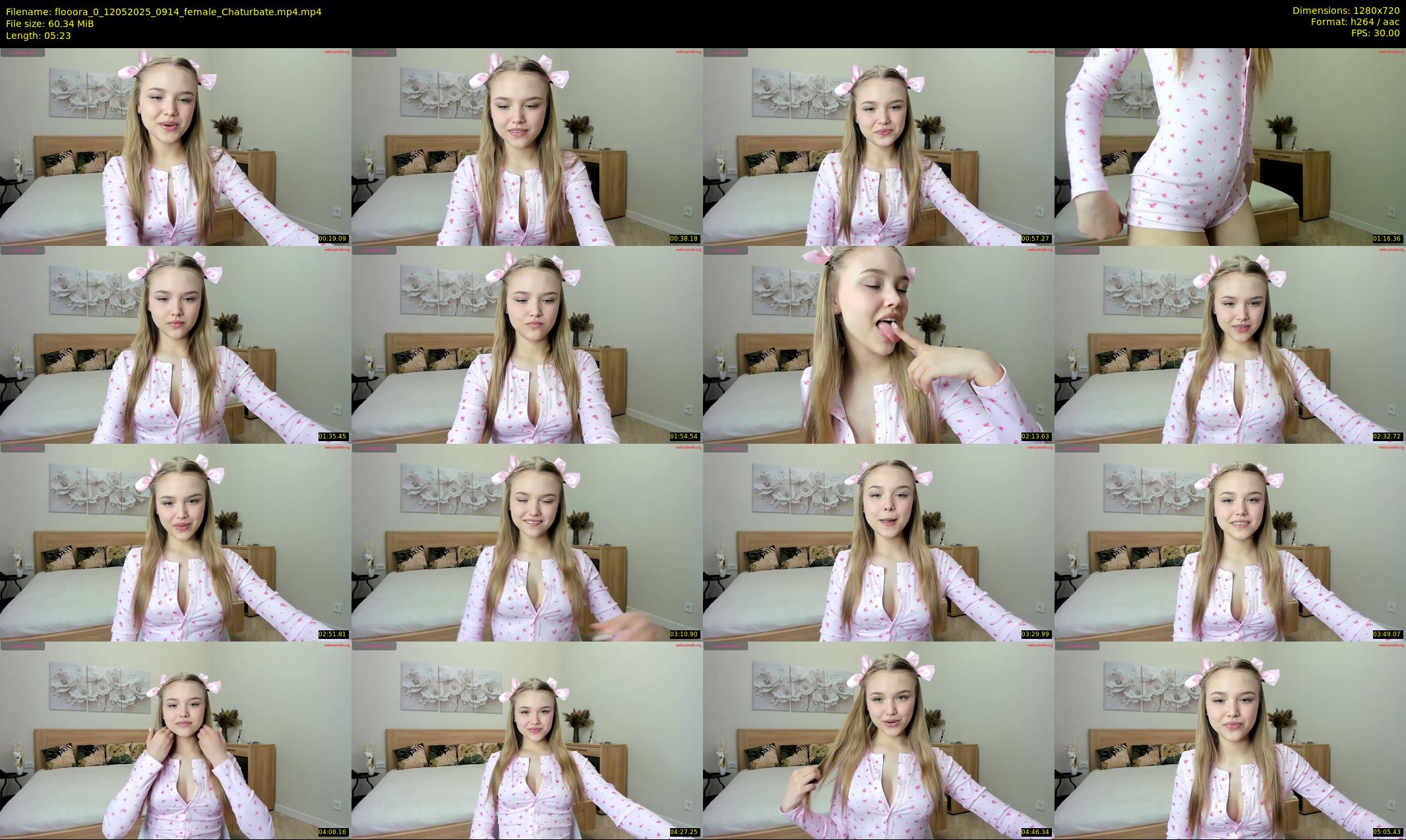 flooora_0 — 6 minute Chaturbate couple cam show recording, 720p, May 12, 2025