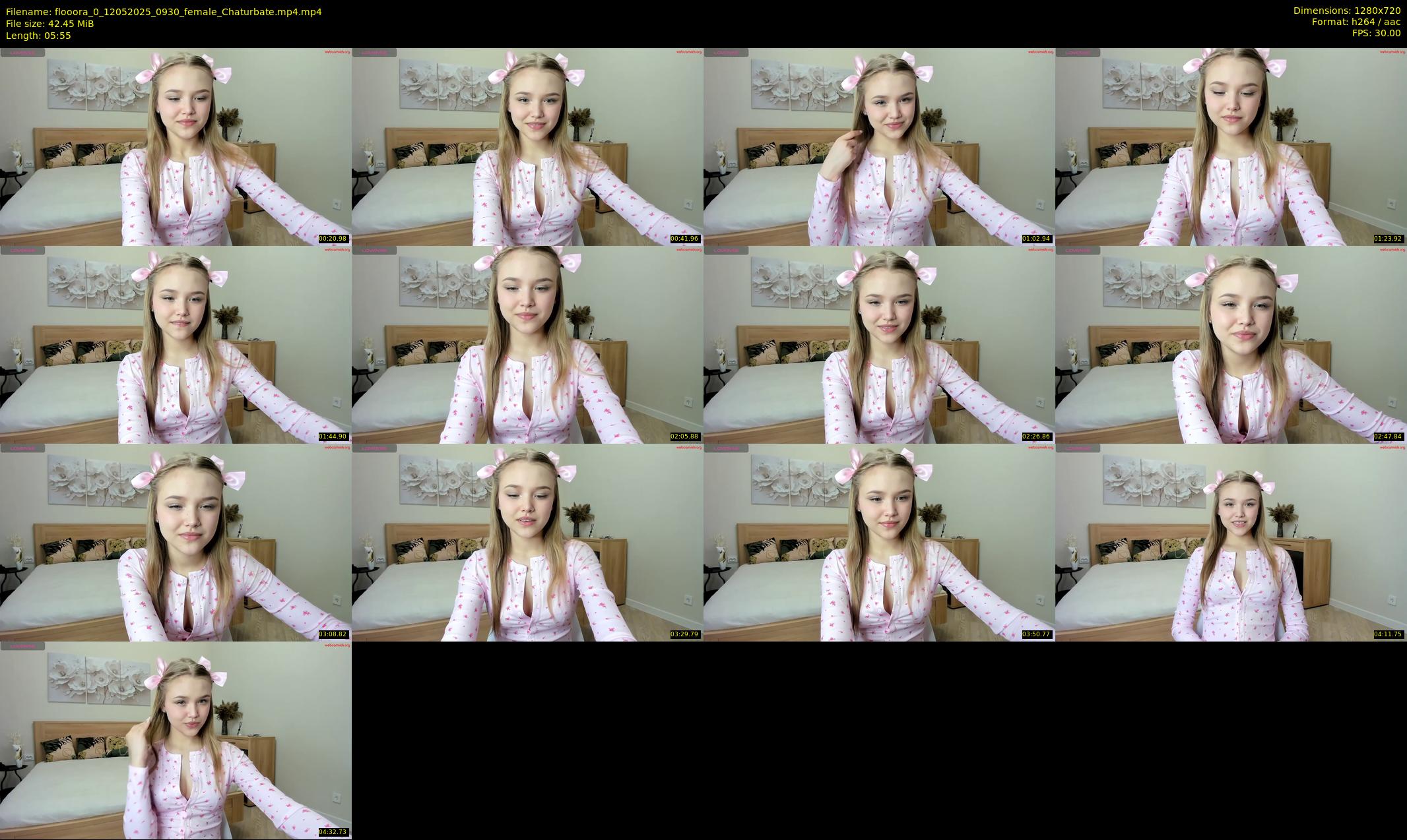 flooora_0 — 6 minute Chaturbate couple cam show recording, 720p, May 12, 2025
